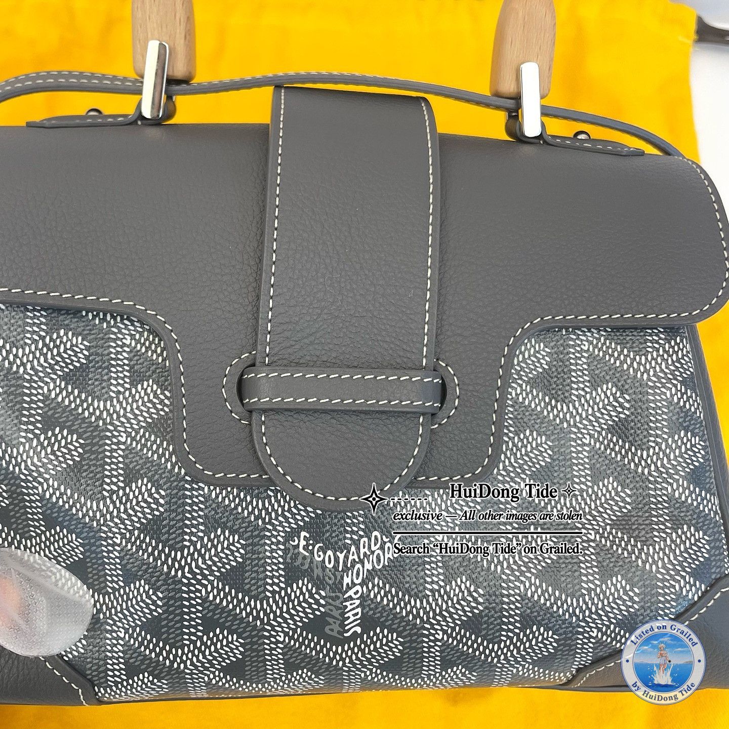 Goyard Goyard Saigon Mini Leather Handle Bag Size ONE SIZE - 6 Thumbnail