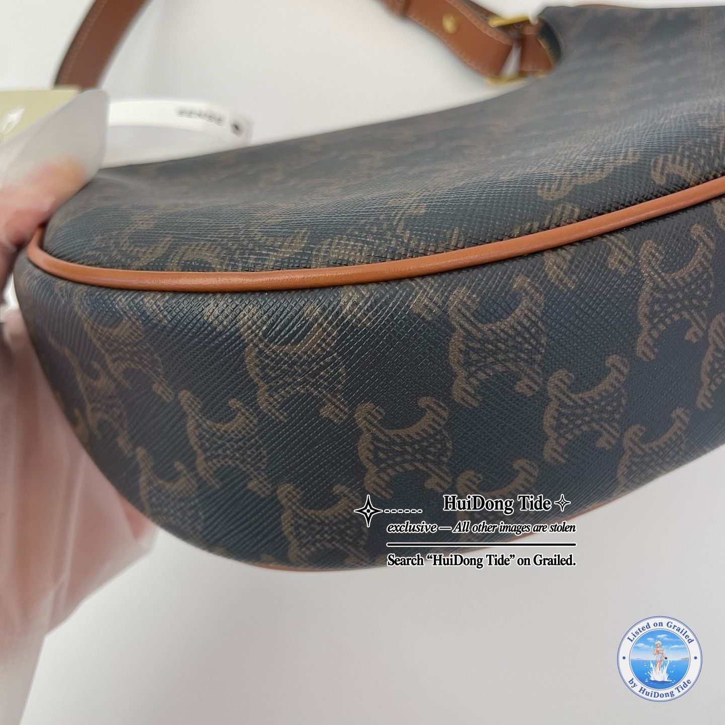 Celine CELINE Ava Triomphe Canvas Shoulder Bag Size ONE SIZE - 11 Thumbnail