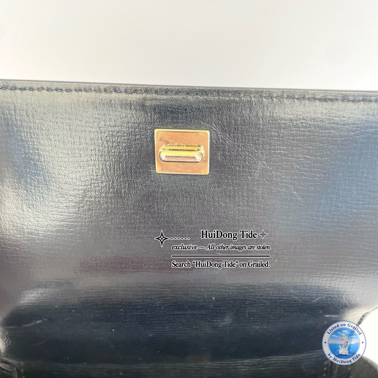 Givenchy Givenchy Black Logo Leather Handle Bag Size ONE SIZE - 18 Thumbnail