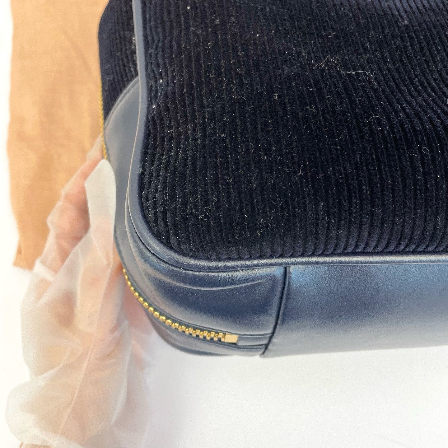 Miu Miu Miu Miu Beau Corduroy Handle Bag Size ONE SIZE - 13 Thumbnail