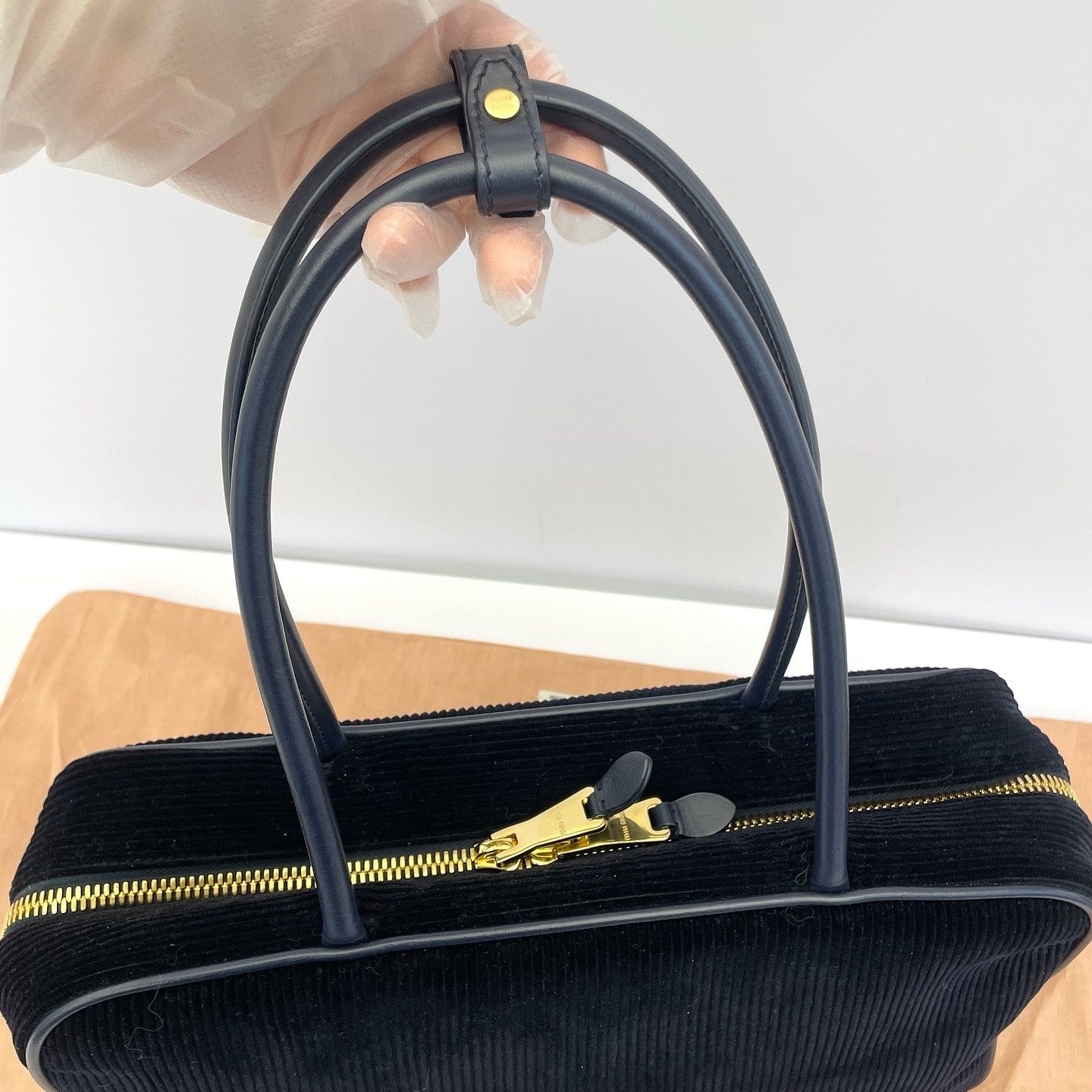 Miu Miu Miu Miu Beau Corduroy Handle Bag Size ONE SIZE - 7 Thumbnail