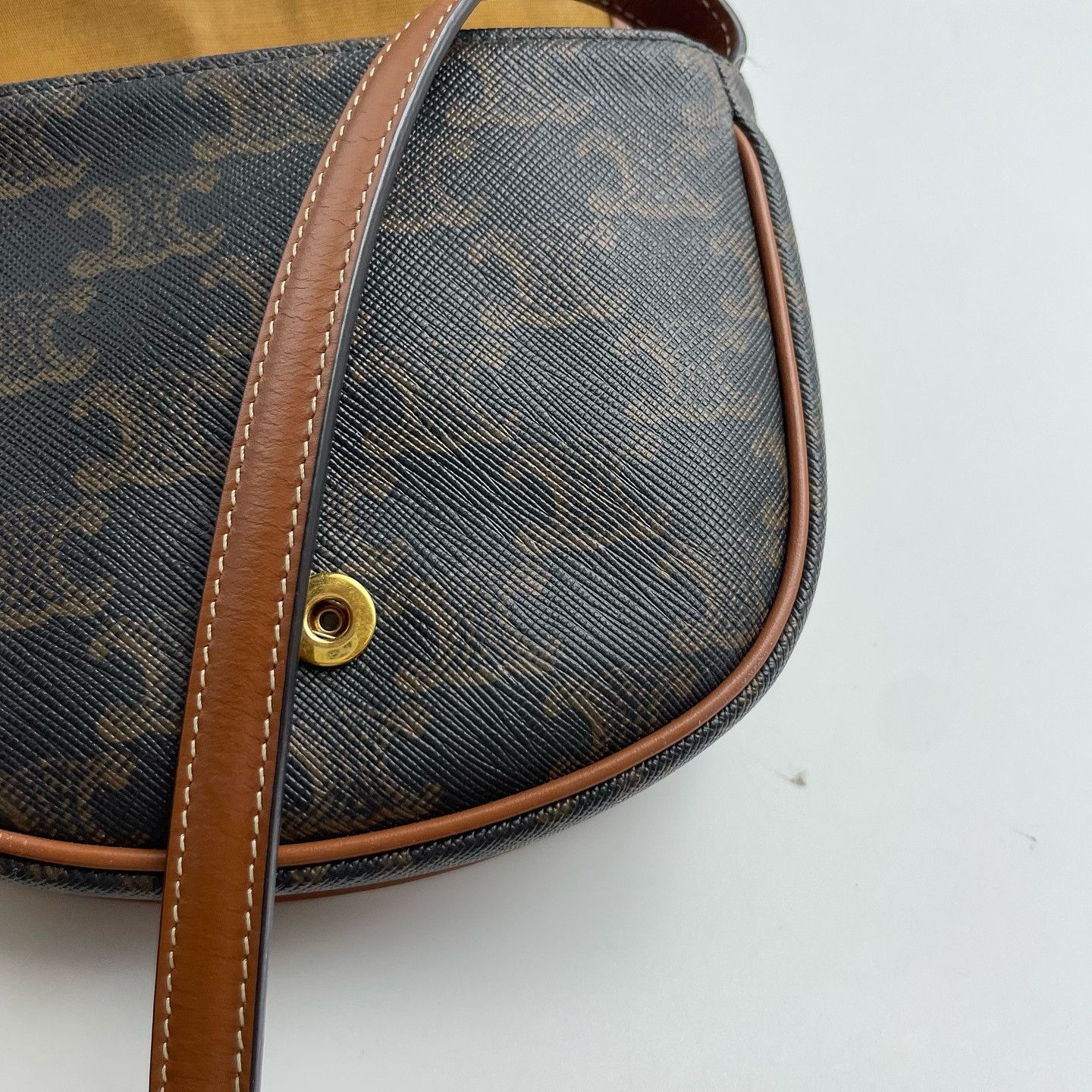 Celine CELINE Triomphe Canvas Besace Mini Bag Size ONE SIZE - 12 Thumbnail