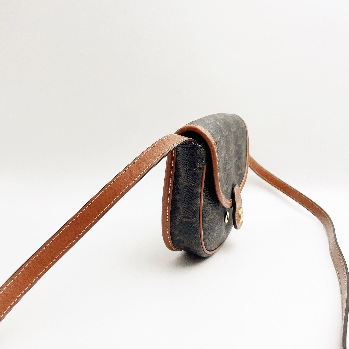 Celine CELINE Triomphe Canvas Besace Mini Bag Size ONE SIZE - 6 Thumbnail