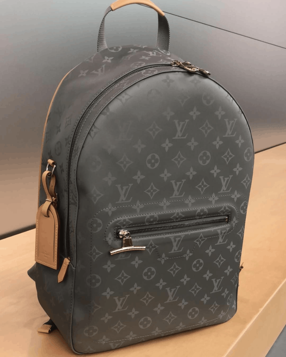 Louis Vuitton Monogram Titanium Backpack PM Rucksack