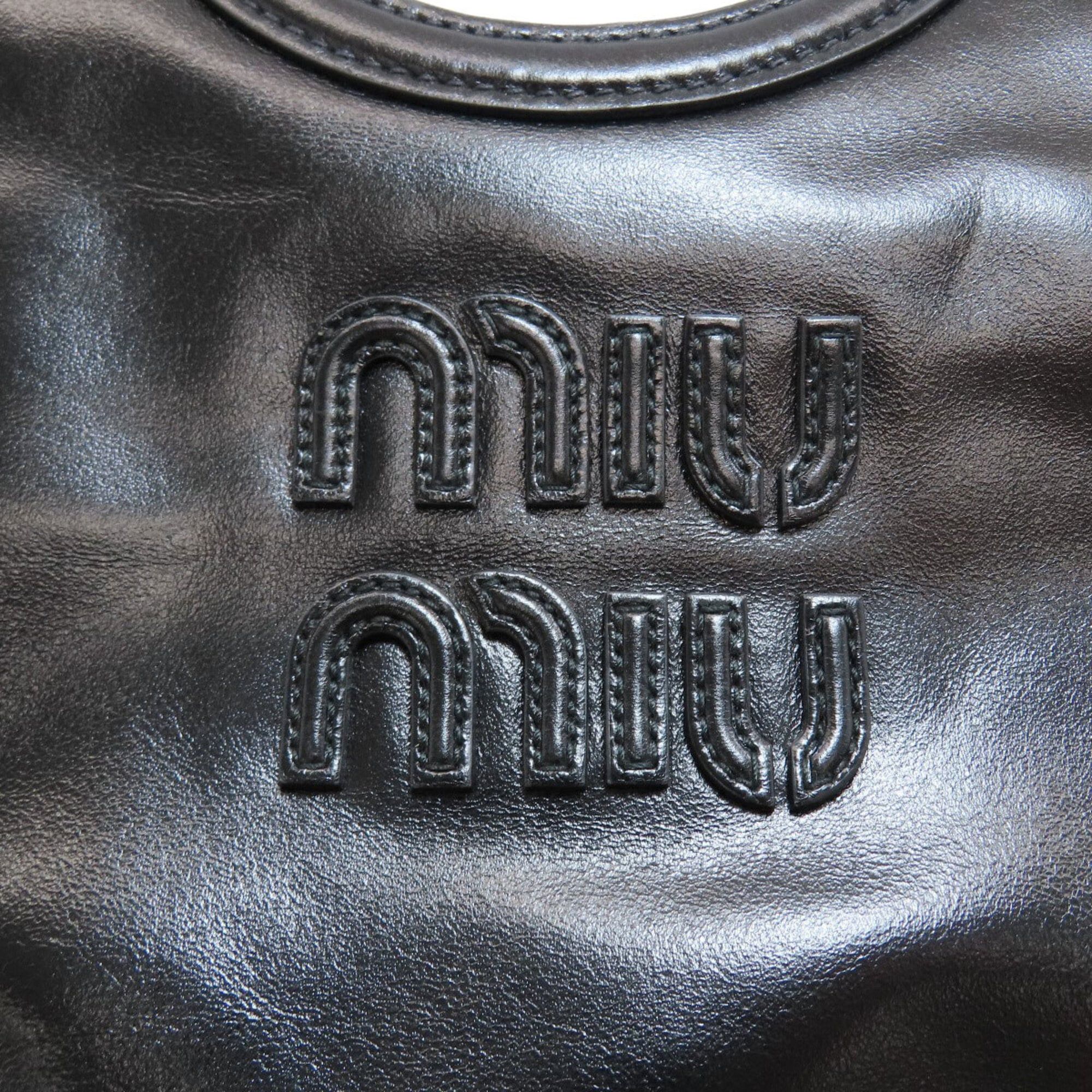 Miu Miu Miu Miu Miu Ivy 2-Way Tote Bag, Calfskin, Women's MIUMIU Size ONE SIZE - 10 Thumbnail