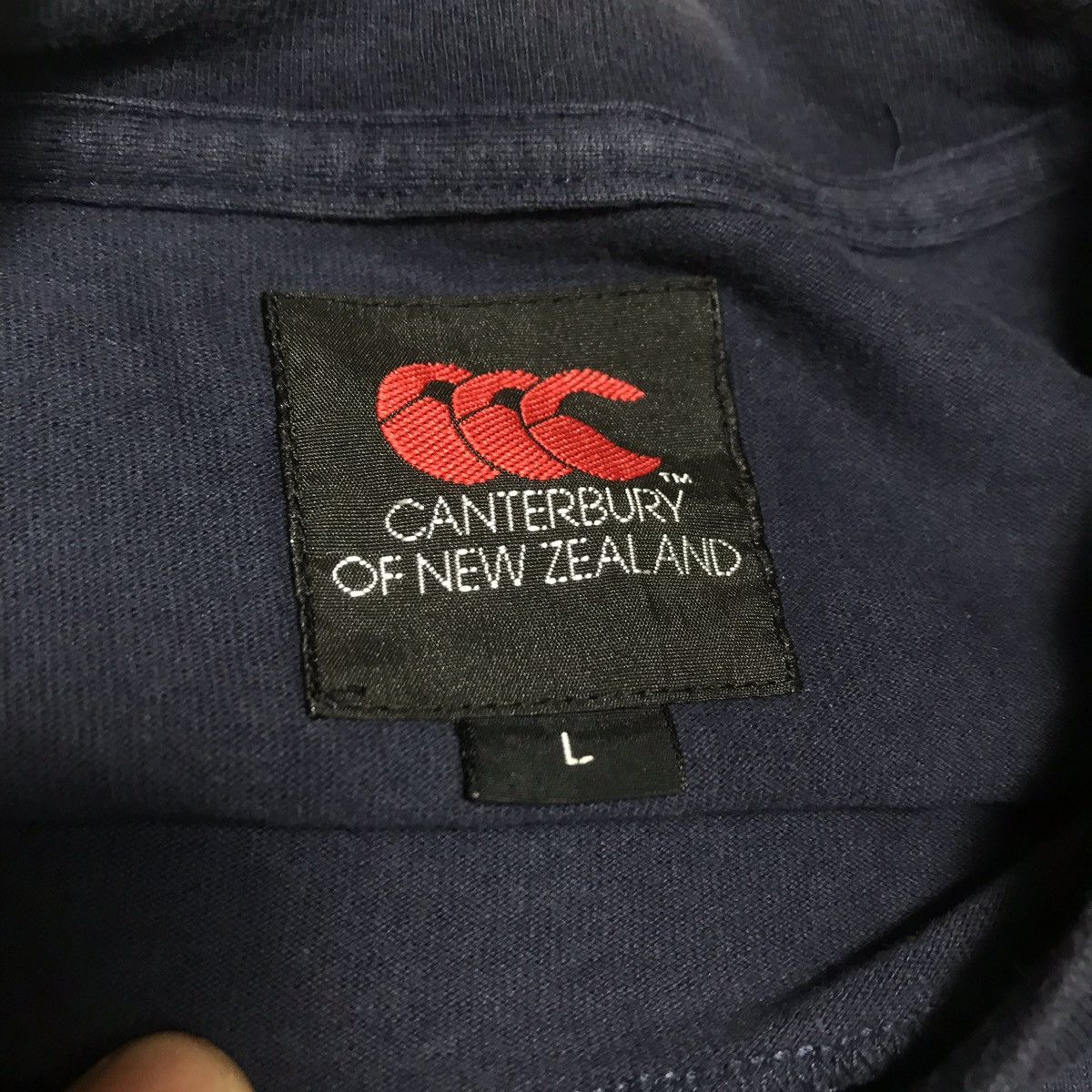 Canterbury of New Zealand × Rugby Ralph Lauren Canterburry Small Logo Pocket navy blue Size US L / EU 52-54 / 3 - 8 Thumbnail