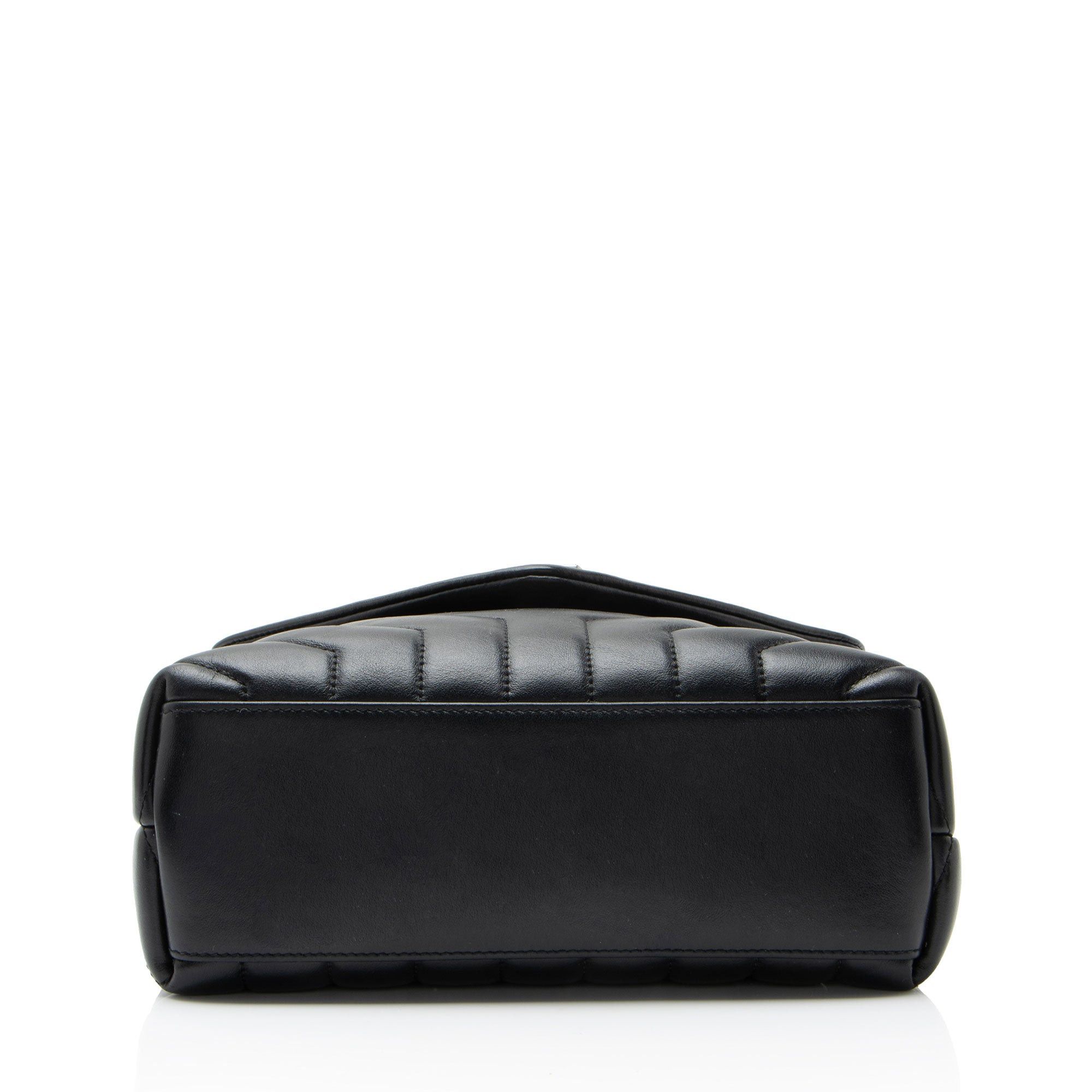 Saint Laurent Paris Saint Laurent Matelasse Calfskin Monogram LouLou Chain Small Size ONE SIZE - 4 Thumbnail