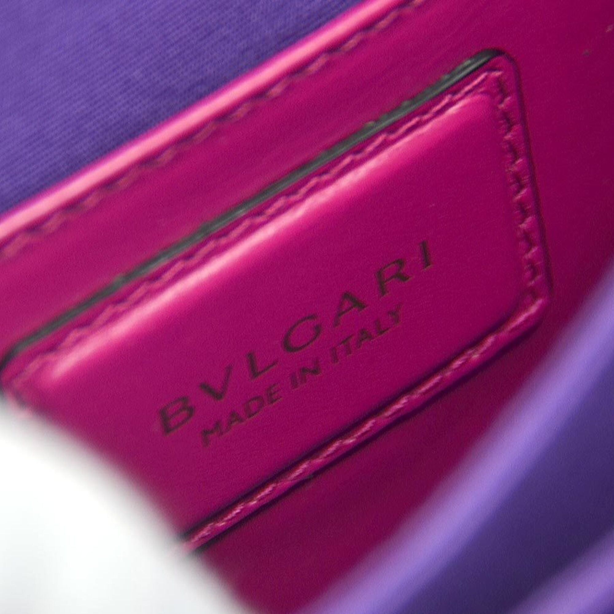 Bvlgari Bulgari BVLGARI Serpenti Forever Leather Handbag Shoulder Bag, Magenta Gold, Women's e62184c Size ONE SIZE - 15 Thumbnail