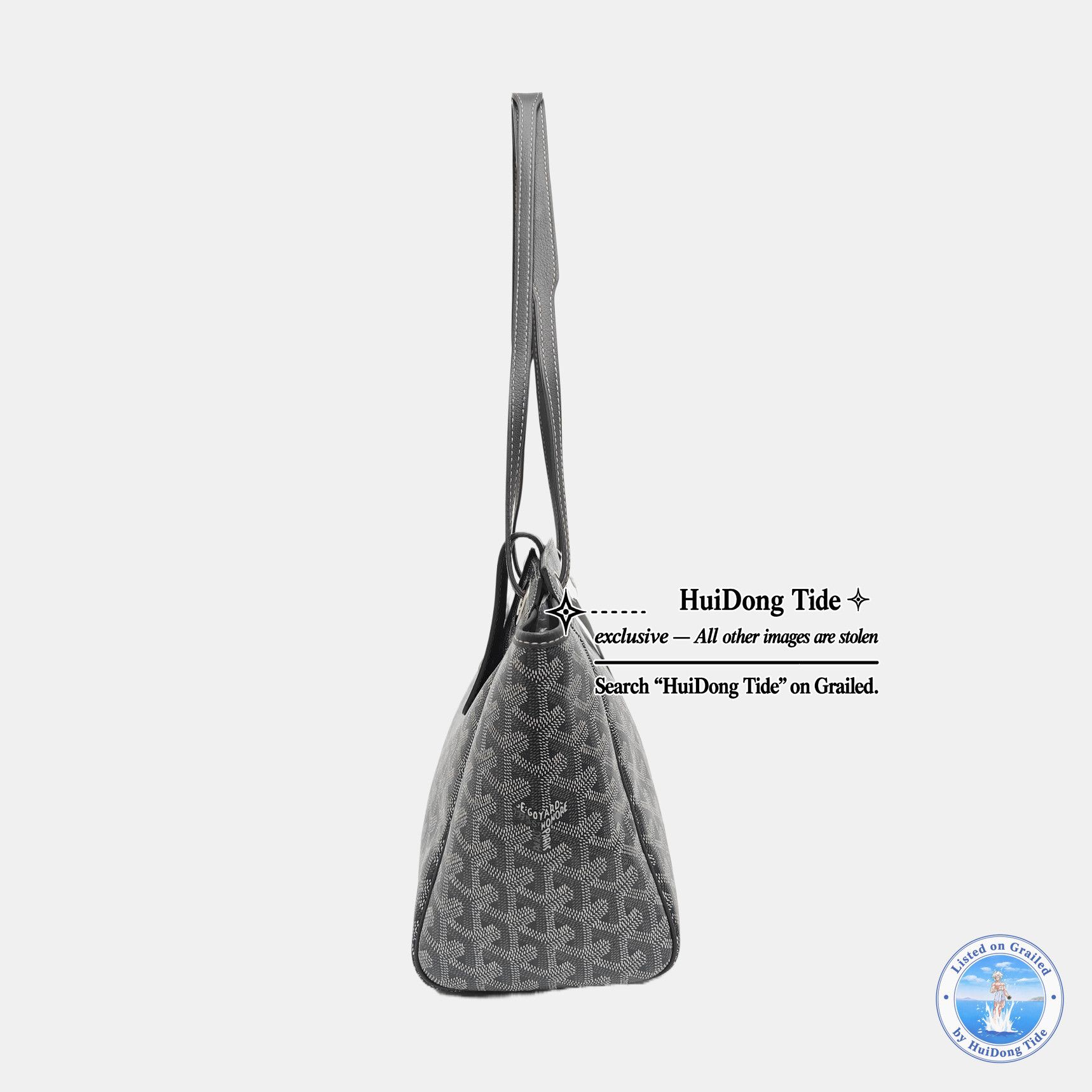 Goyard Goyard Rouette Printed Canvas Shoulder Bag Size Small Size ONE SIZE - 3 Thumbnail