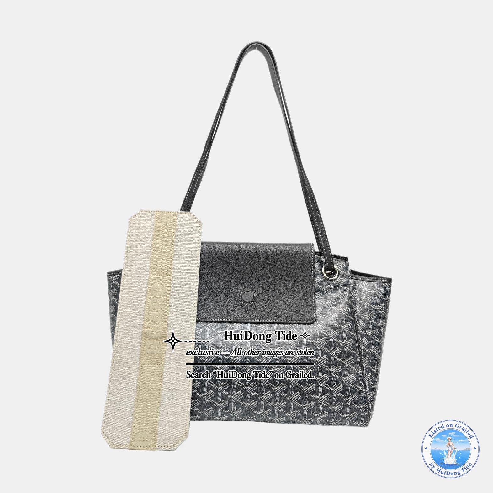 Goyard Goyard Rouette Printed Canvas Shoulder Bag Size Small Size ONE SIZE - 8 Thumbnail