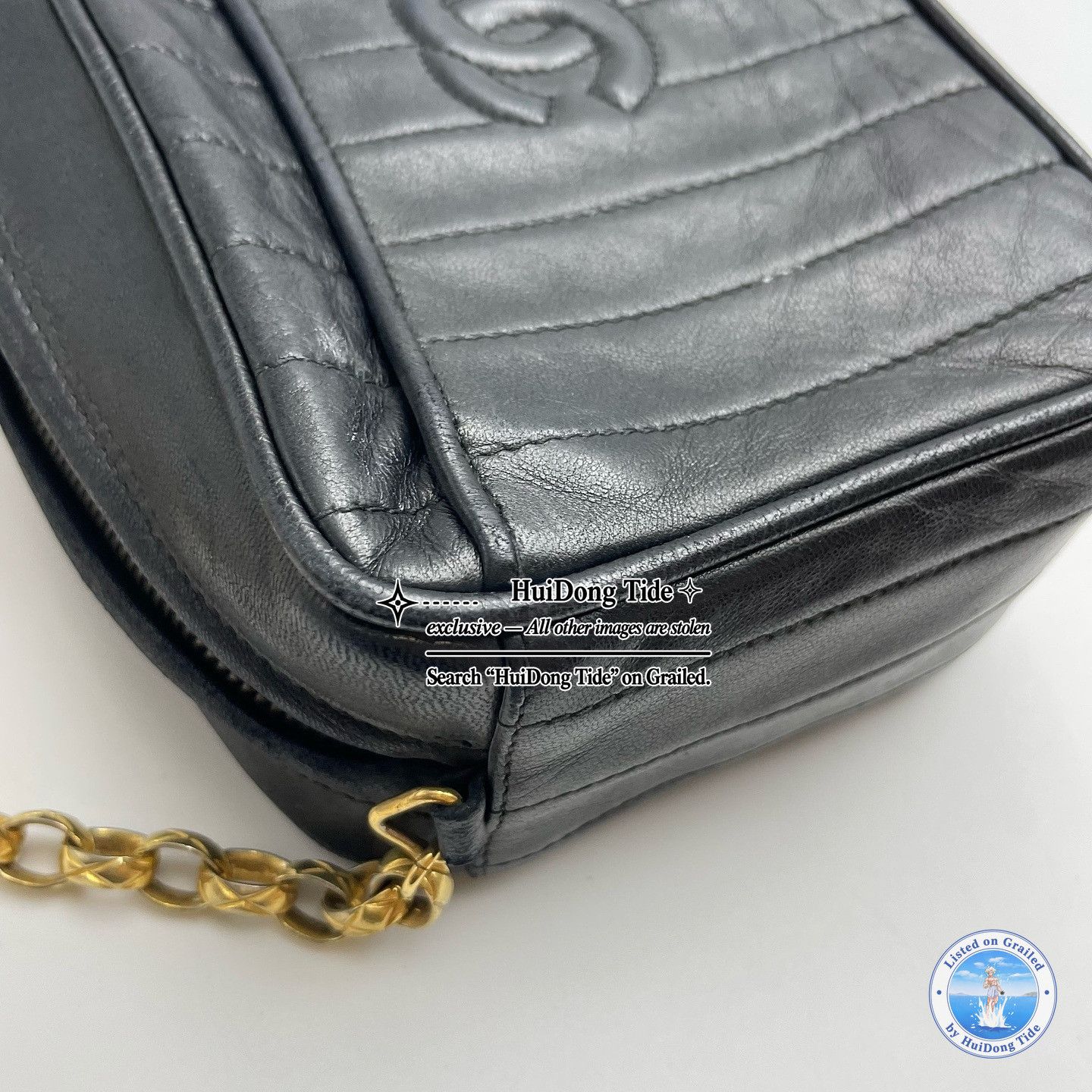 Chanel CHANEL Vintage Quilted Leather Tassel Camera Bag Size OS Size ONE SIZE - 9 Thumbnail