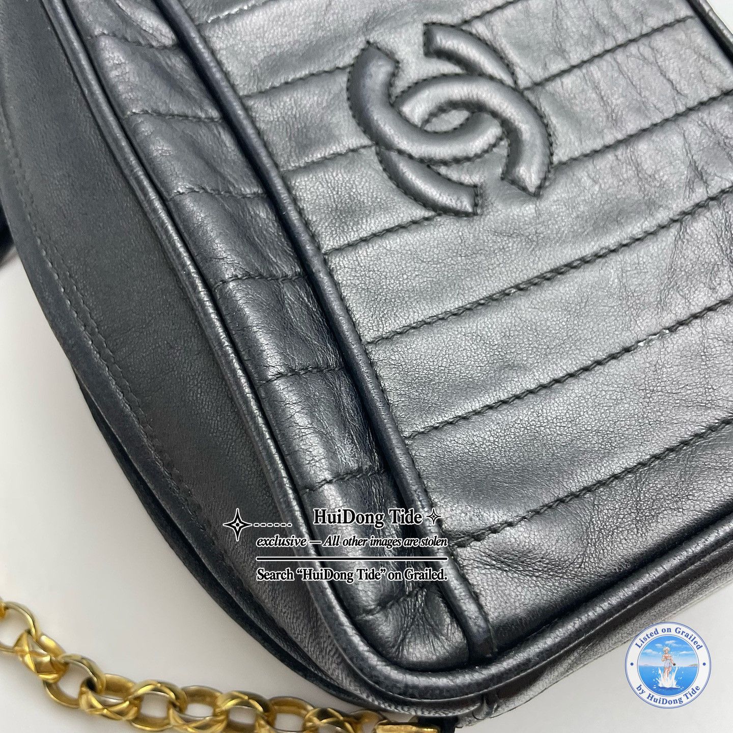 Chanel CHANEL Vintage Quilted Leather Tassel Camera Bag Size OS Size ONE SIZE - 8 Thumbnail