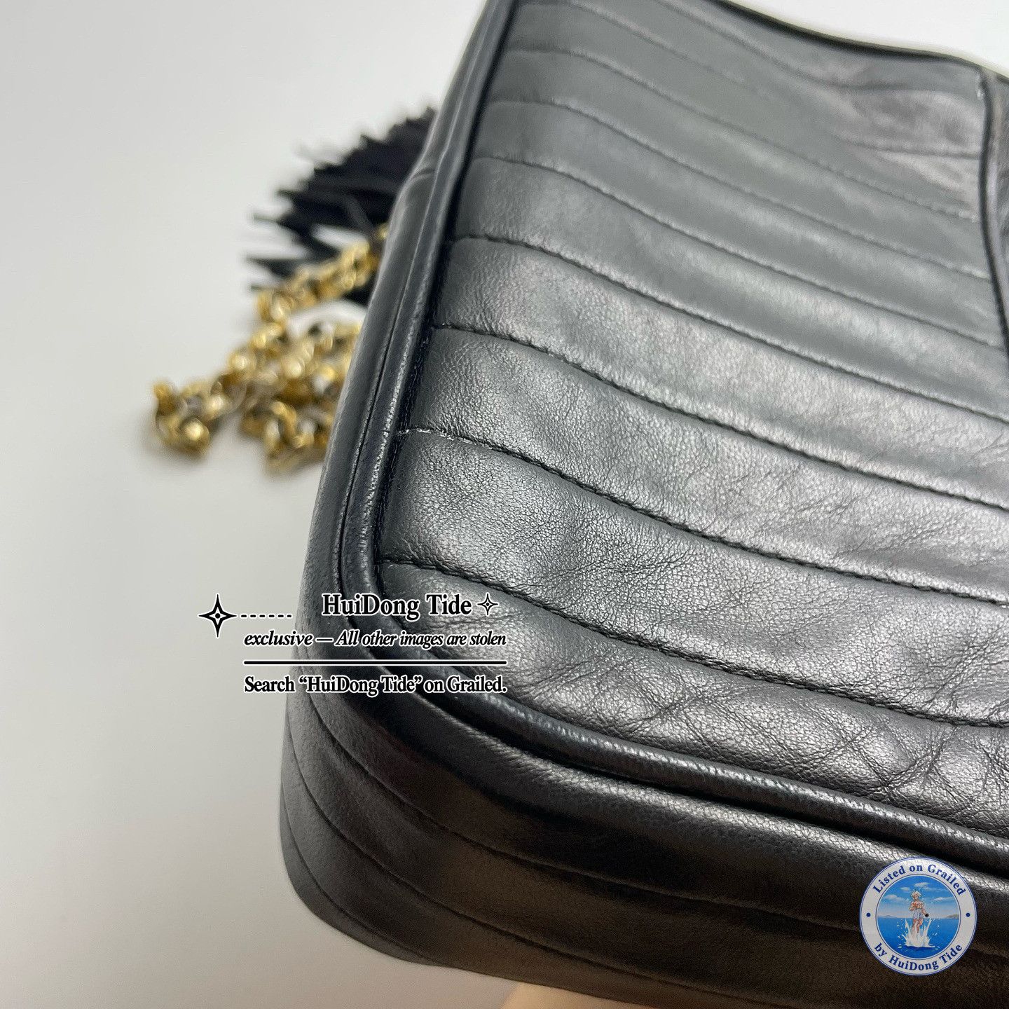 Chanel CHANEL Vintage Quilted Leather Tassel Camera Bag Size OS Size ONE SIZE - 15 Thumbnail