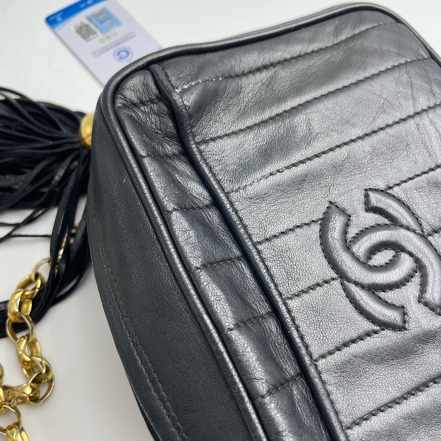Chanel CHANEL Vintage Quilted Leather Tassel Camera Bag Size OS Size ONE SIZE - 7 Thumbnail