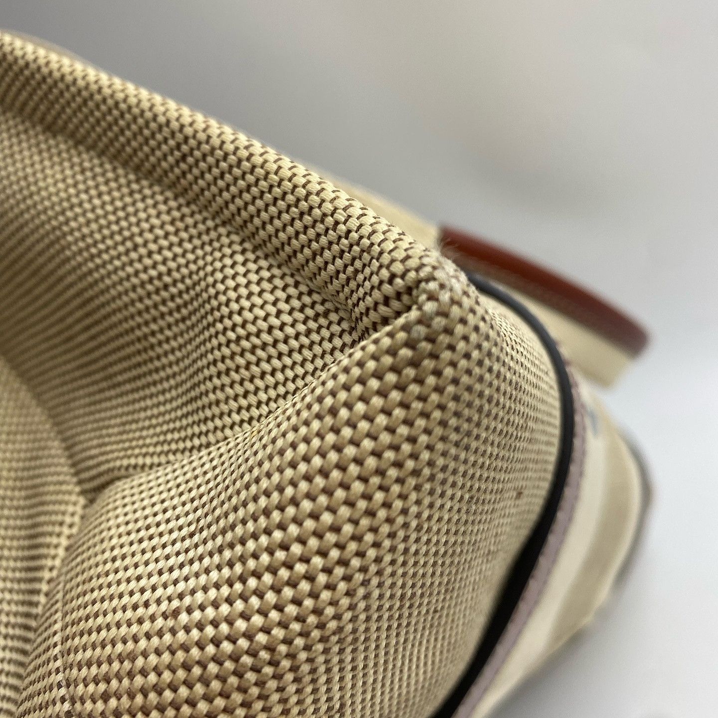 Chloe Chloe Woody Medium Linen Canvas Tote Bag Size ONE SIZE - 14 Thumbnail