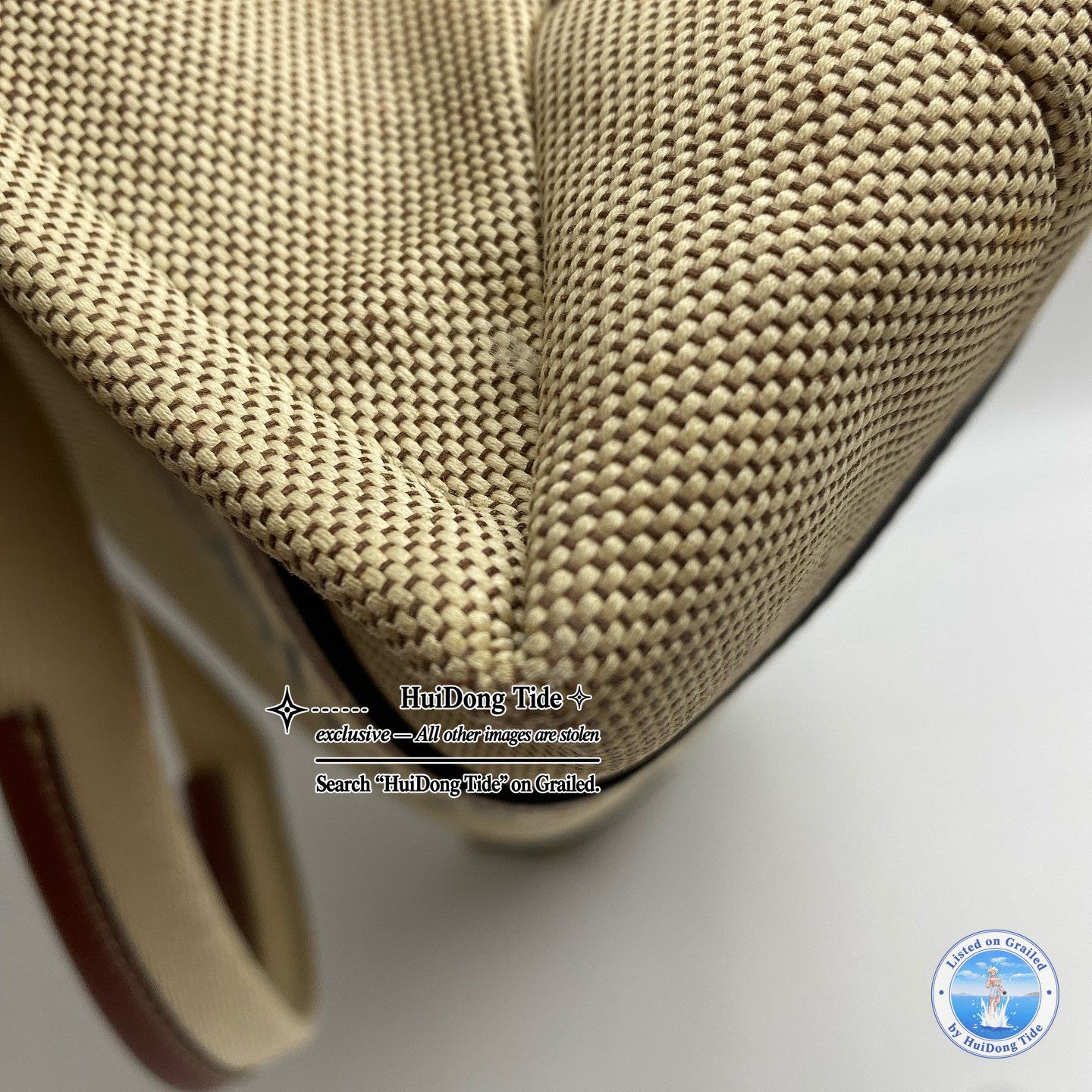 Chloe Chloe Woody Medium Linen Canvas Tote Bag Size ONE SIZE - 13 Thumbnail