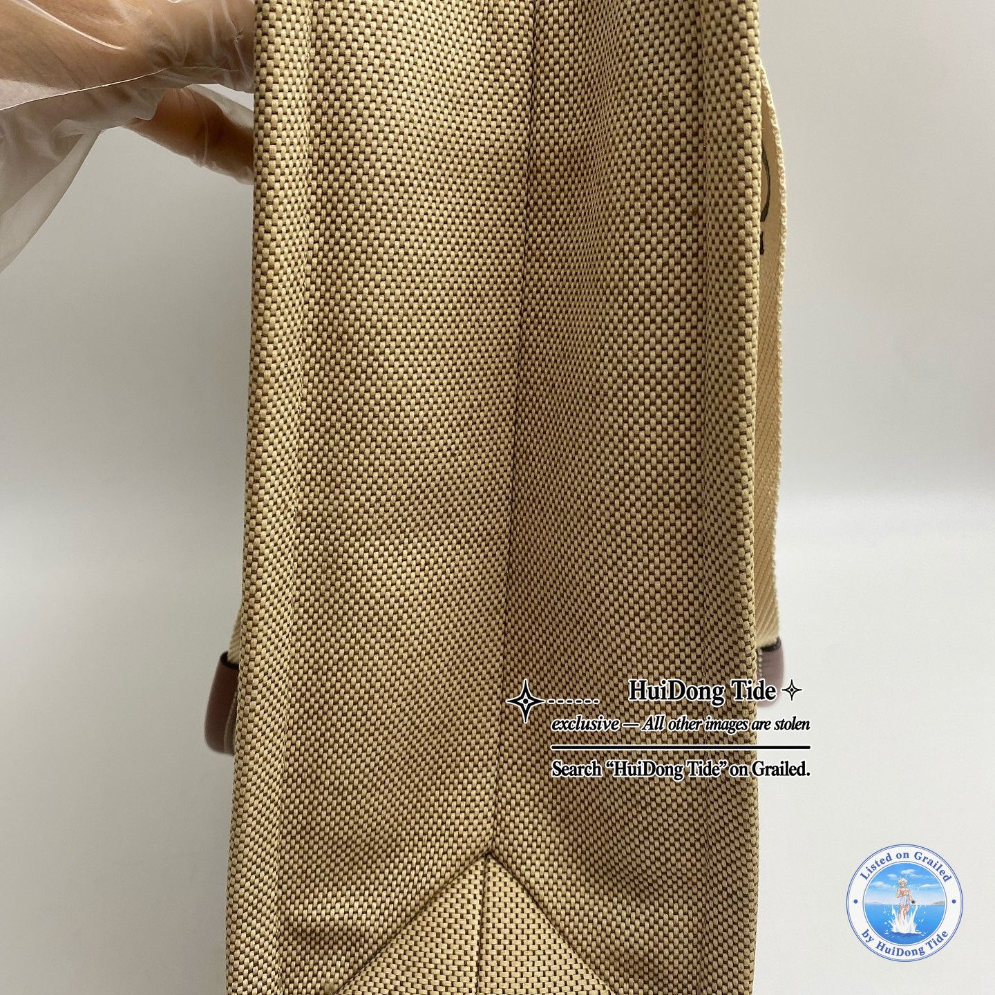 Chloe Chloe Woody Medium Linen Canvas Tote Bag Size ONE SIZE - 10 Thumbnail