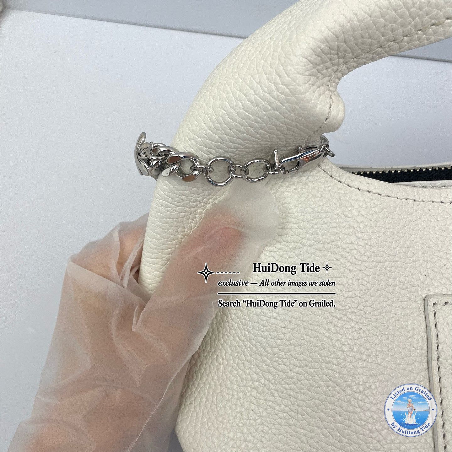 Marc Jacobs MARC JACOBS The Sack Bag Leather Handle Bag One Size Size ONE SIZE - 8 Thumbnail