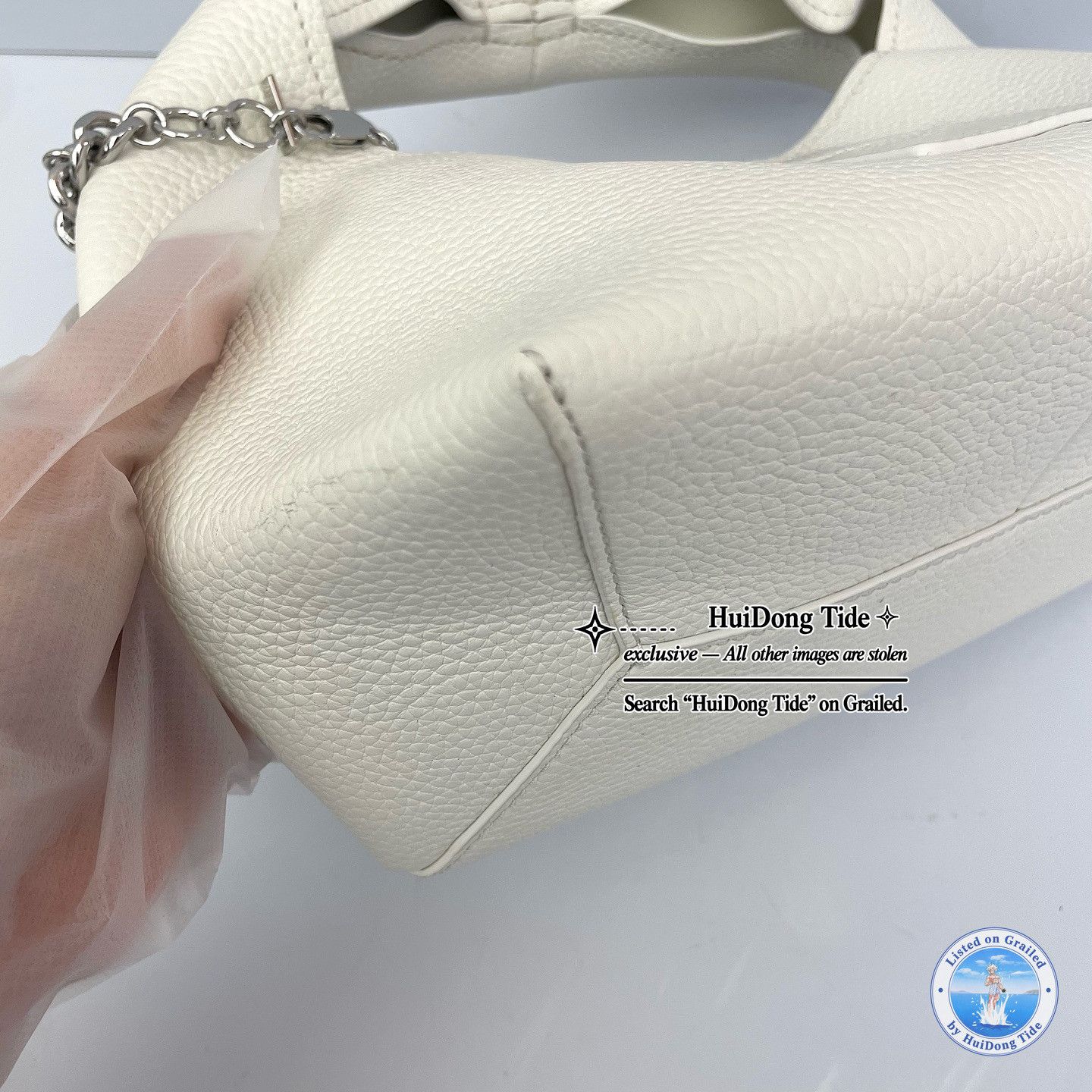 Marc Jacobs MARC JACOBS The Sack Bag Leather Handle Bag One Size Size ONE SIZE - 9 Thumbnail