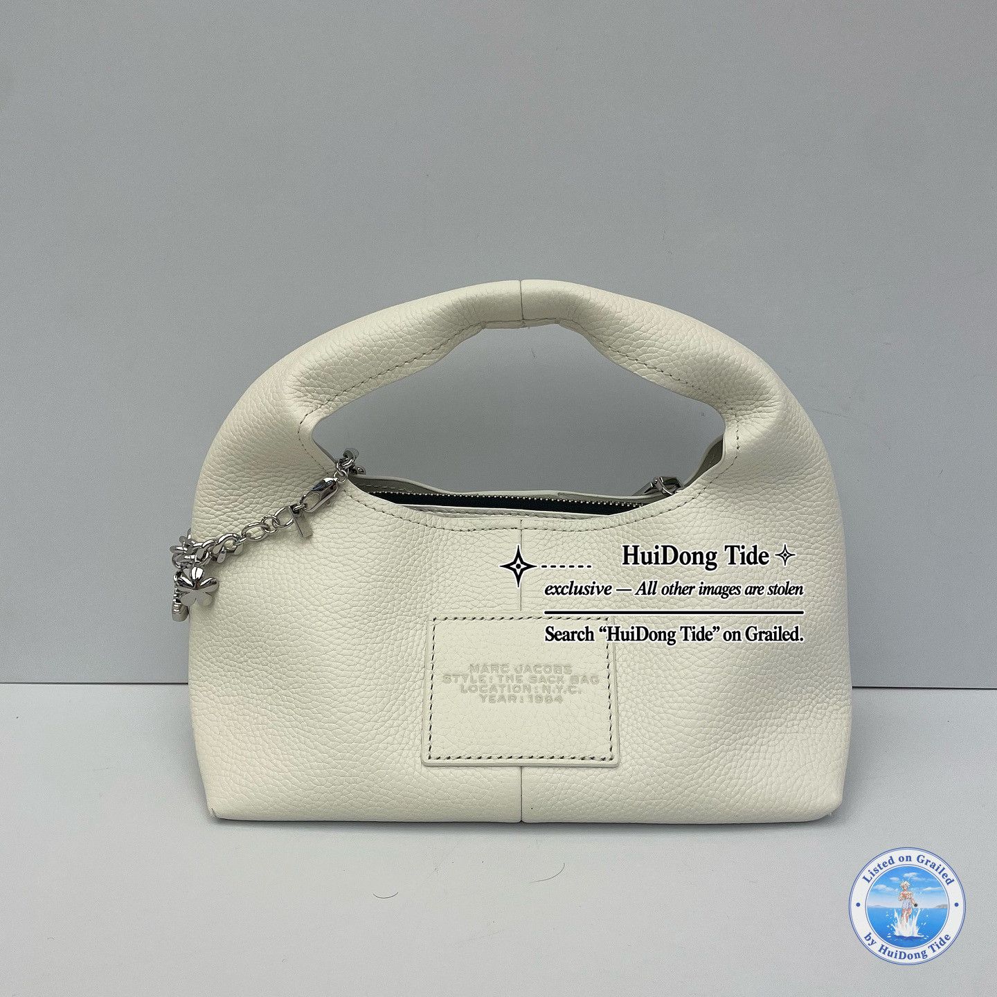 Marc Jacobs MARC JACOBS The Sack Bag Leather Handle Bag One Size Size ONE SIZE - 2 Thumbnail