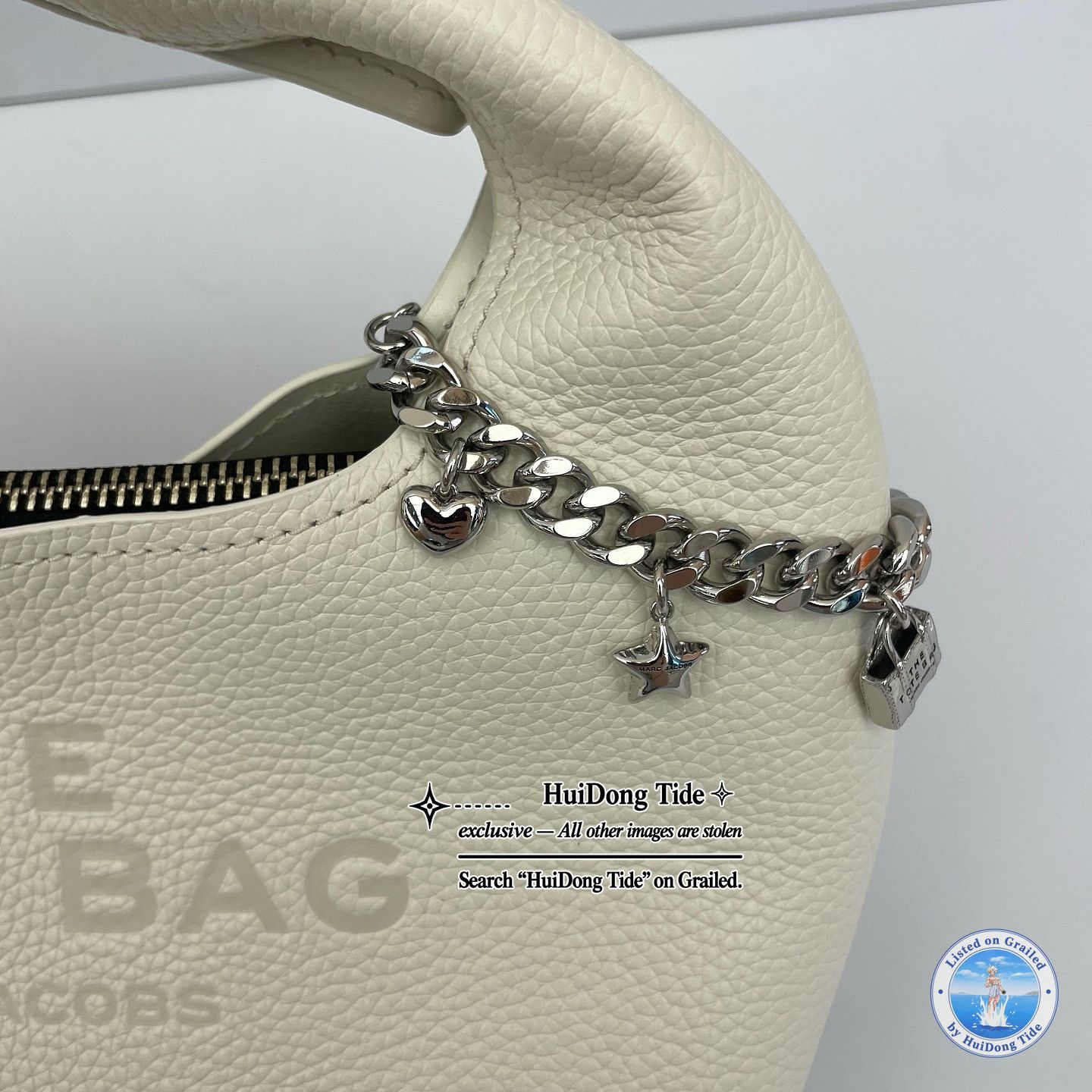 Marc Jacobs MARC JACOBS The Sack Bag Leather Handle Bag One Size Size ONE SIZE - 16 Thumbnail