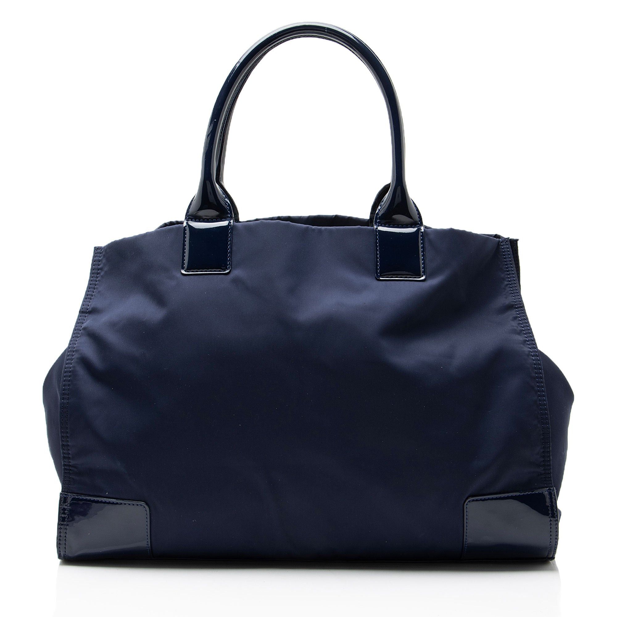 Tory Burch Tory Burch Nylon Patent Leather Ella Tote Size ONE SIZE - 3 Thumbnail