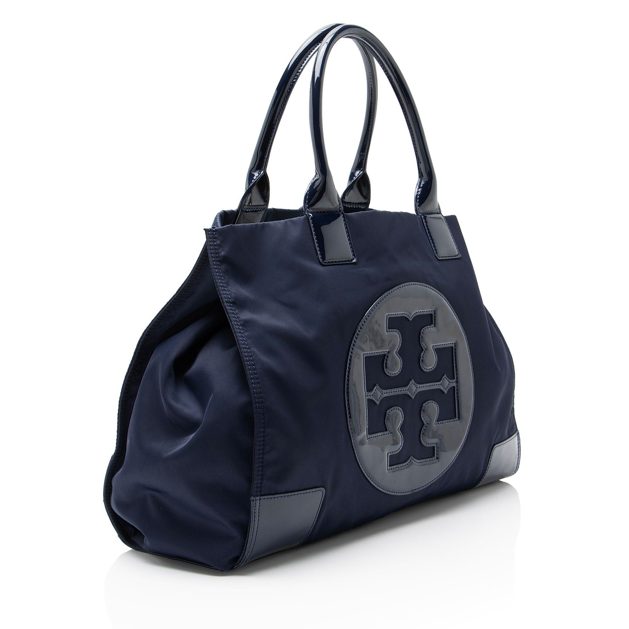 Tory Burch Tory Burch Nylon Patent Leather Ella Tote Size ONE SIZE - 2 Thumbnail