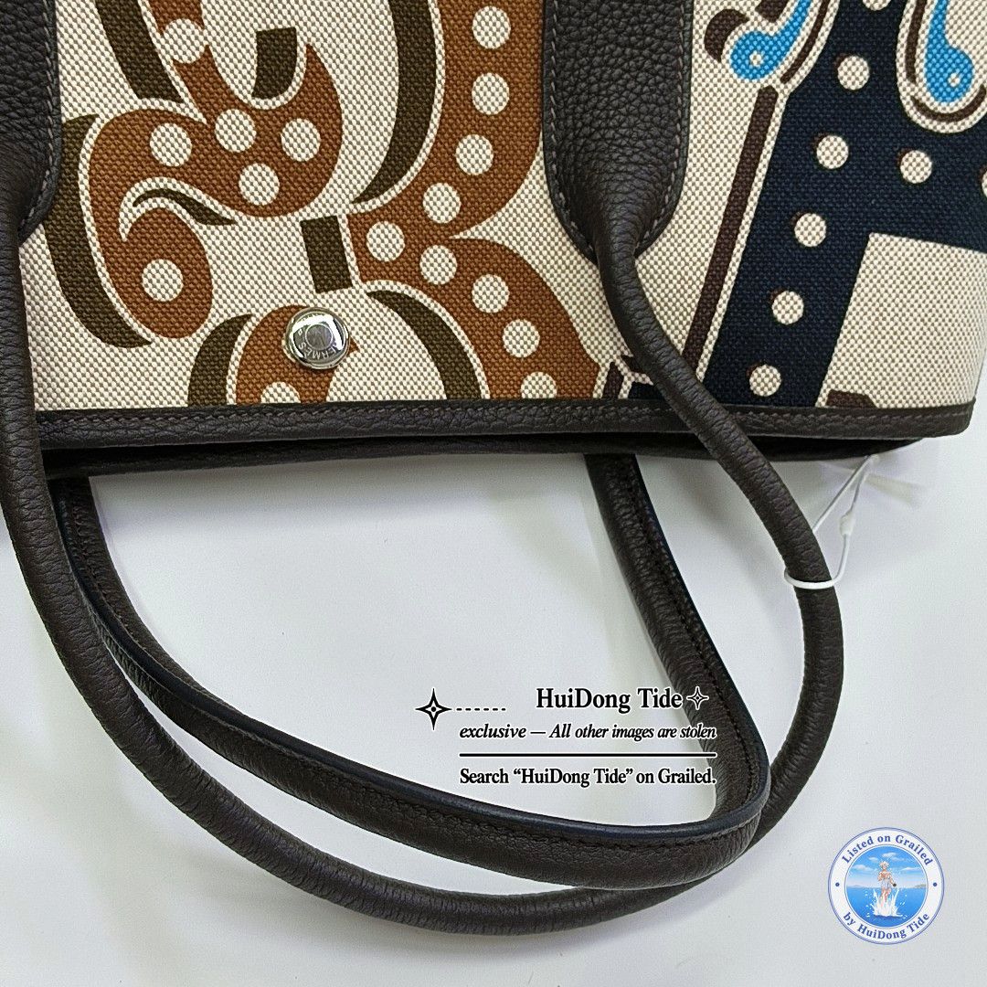Hermes HERMÈS Garden Party 36 Printed Canvas Tote Bag Size ONE SIZE - 9 Thumbnail