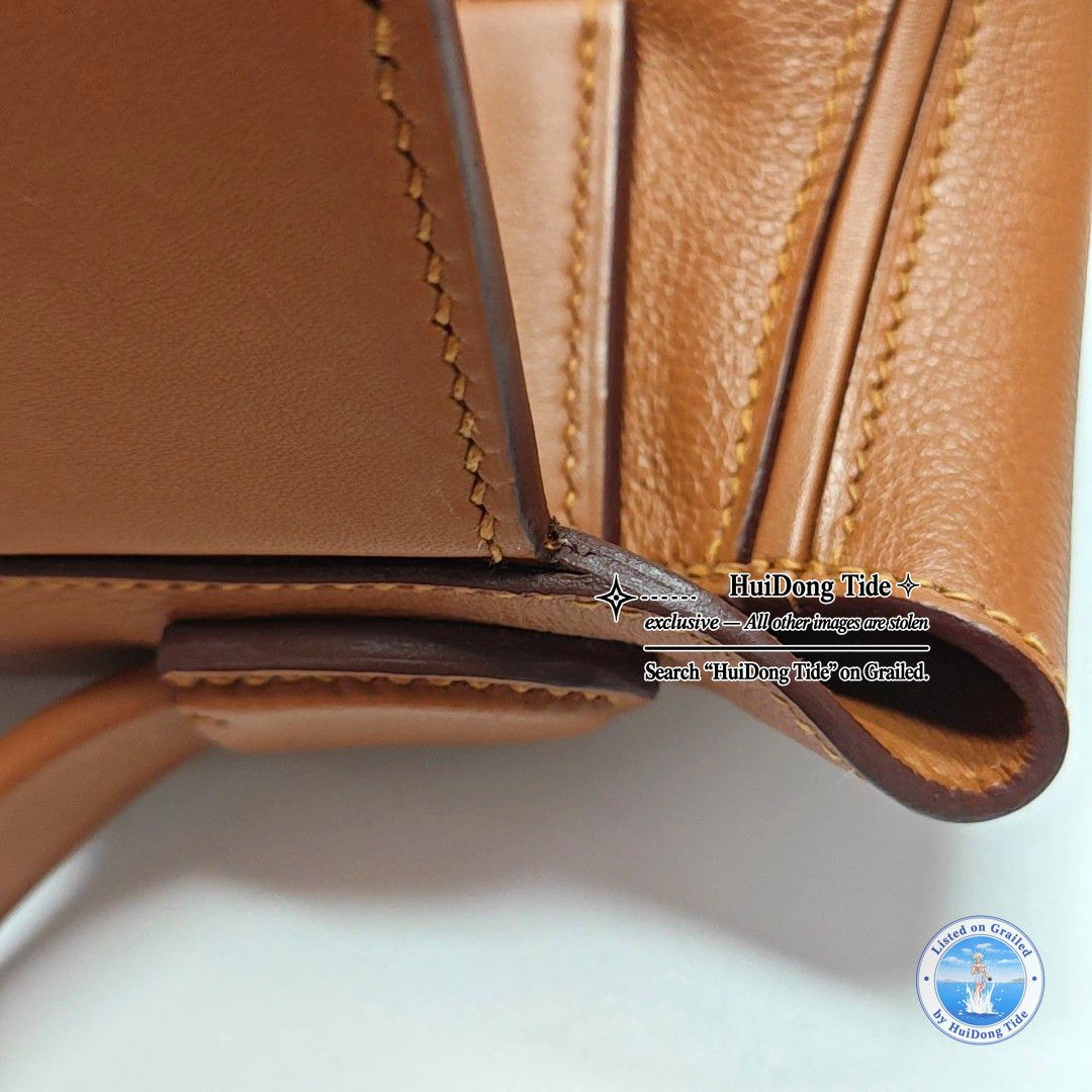 Hermes HERMÈS 24/24 21 Gold Evercolor Leather Bag Size ONE SIZE - 11 Thumbnail