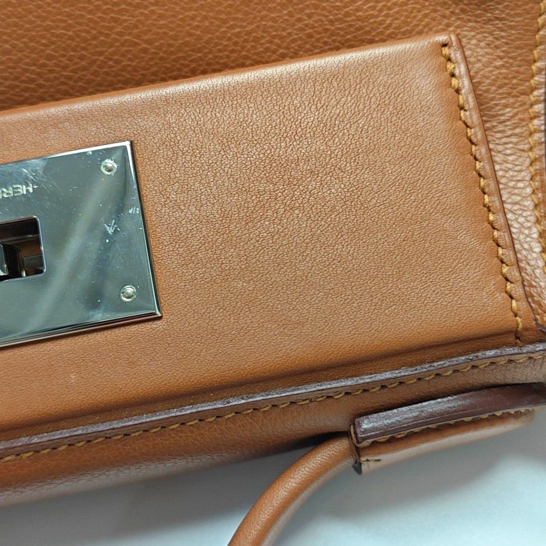 Hermes HERMÈS 24/24 21 Gold Evercolor Leather Bag Size ONE SIZE - 10 Thumbnail