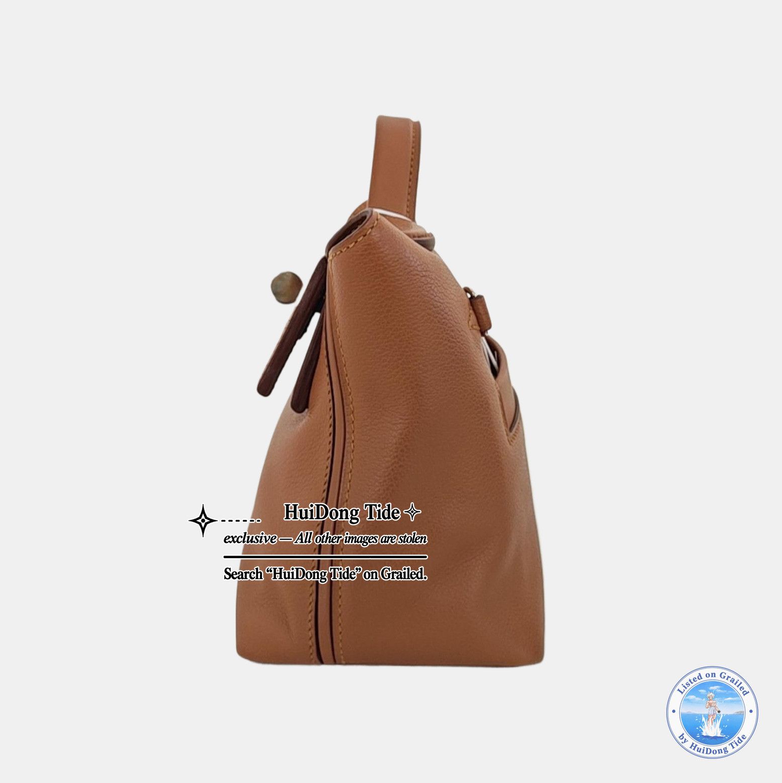 Hermes HERMÈS 24/24 21 Gold Evercolor Leather Bag Size ONE SIZE - 3 Thumbnail