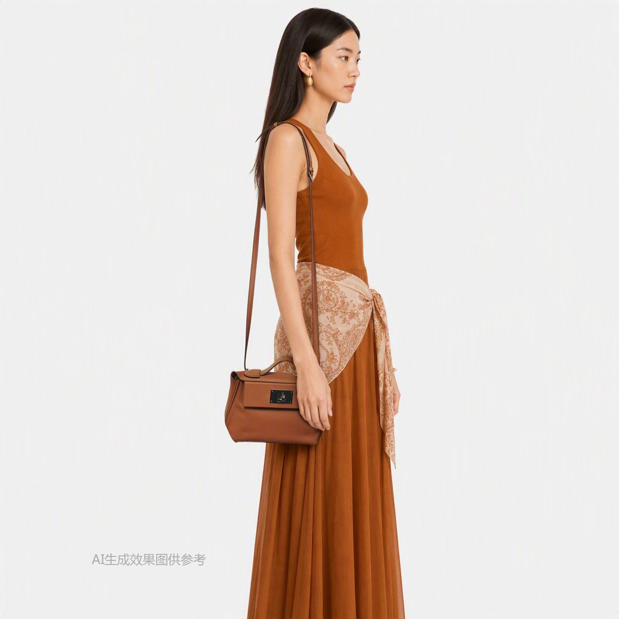 Hermes HERMÈS 24/24 21 Gold Evercolor Leather Bag Size ONE SIZE - 2 Thumbnail