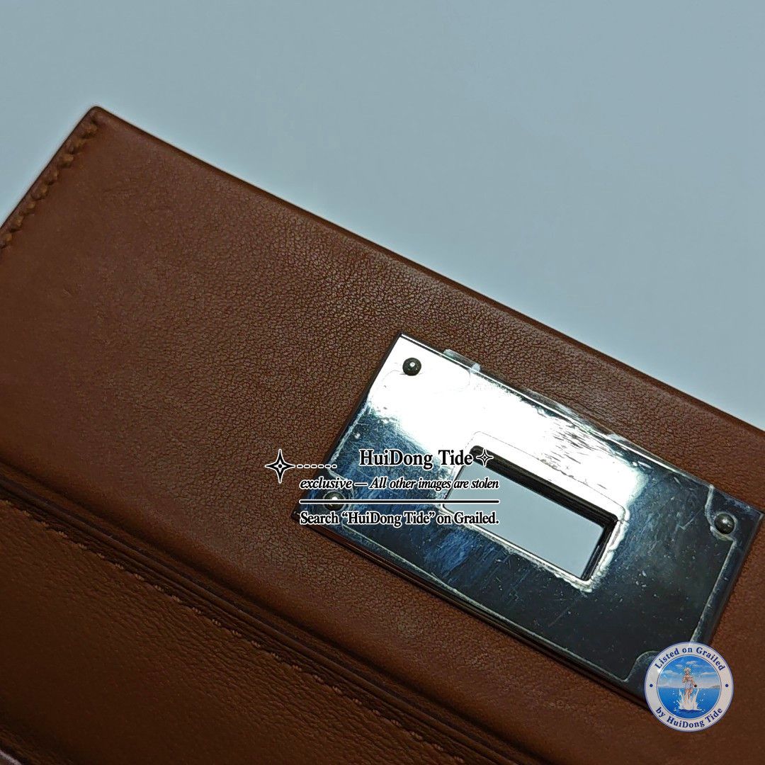 Hermes HERMÈS 24/24 21 Gold Evercolor Leather Bag Size ONE SIZE - 12 Thumbnail