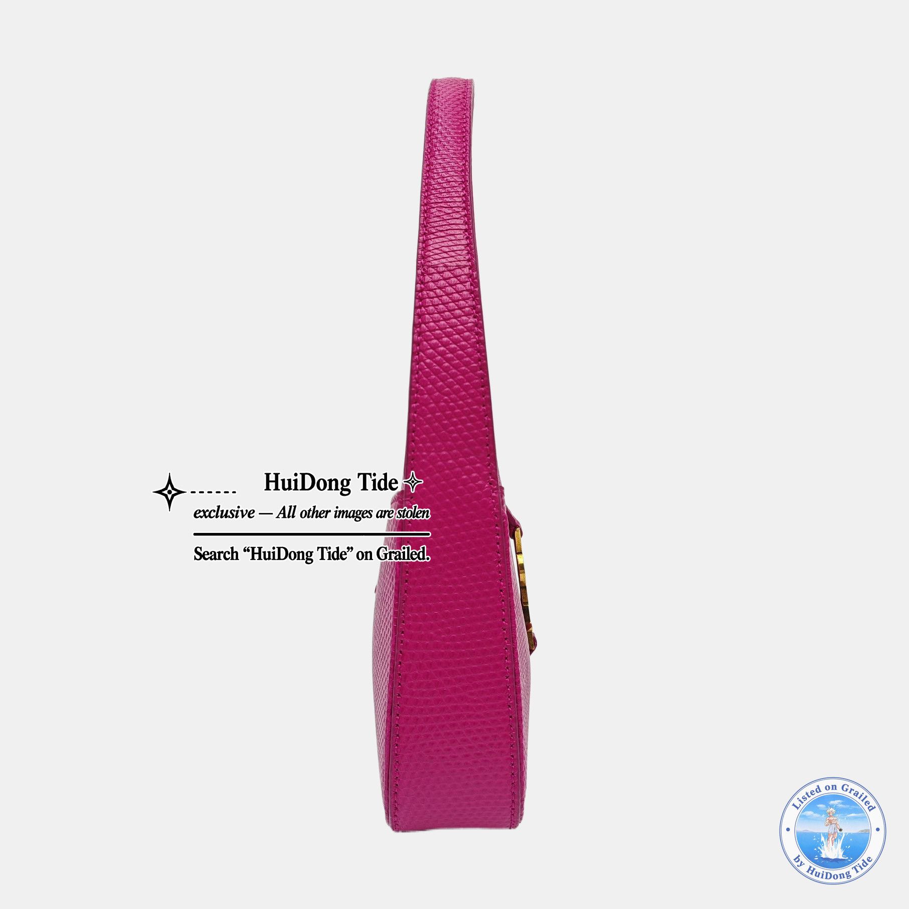 Saint Laurent Paris Saint Laurent Le 5 à 7 Lizard Effect Shoulder Bag Size ONE SIZE - 3 Thumbnail