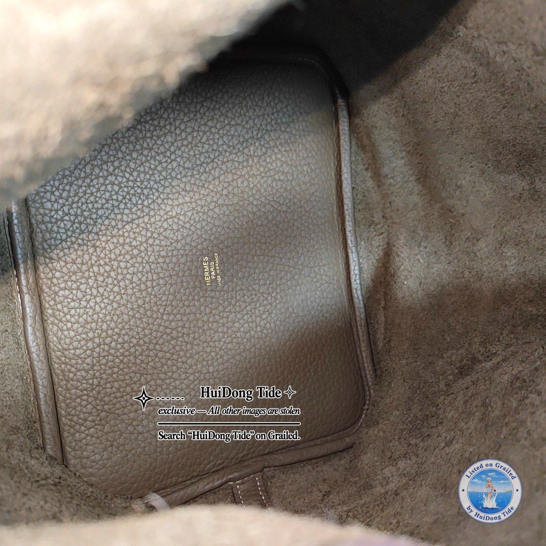 Hermes HERMÈS Picotin Lock 22 Clemence Leather Handbag Size 22 Size ONE SIZE - 7 Thumbnail