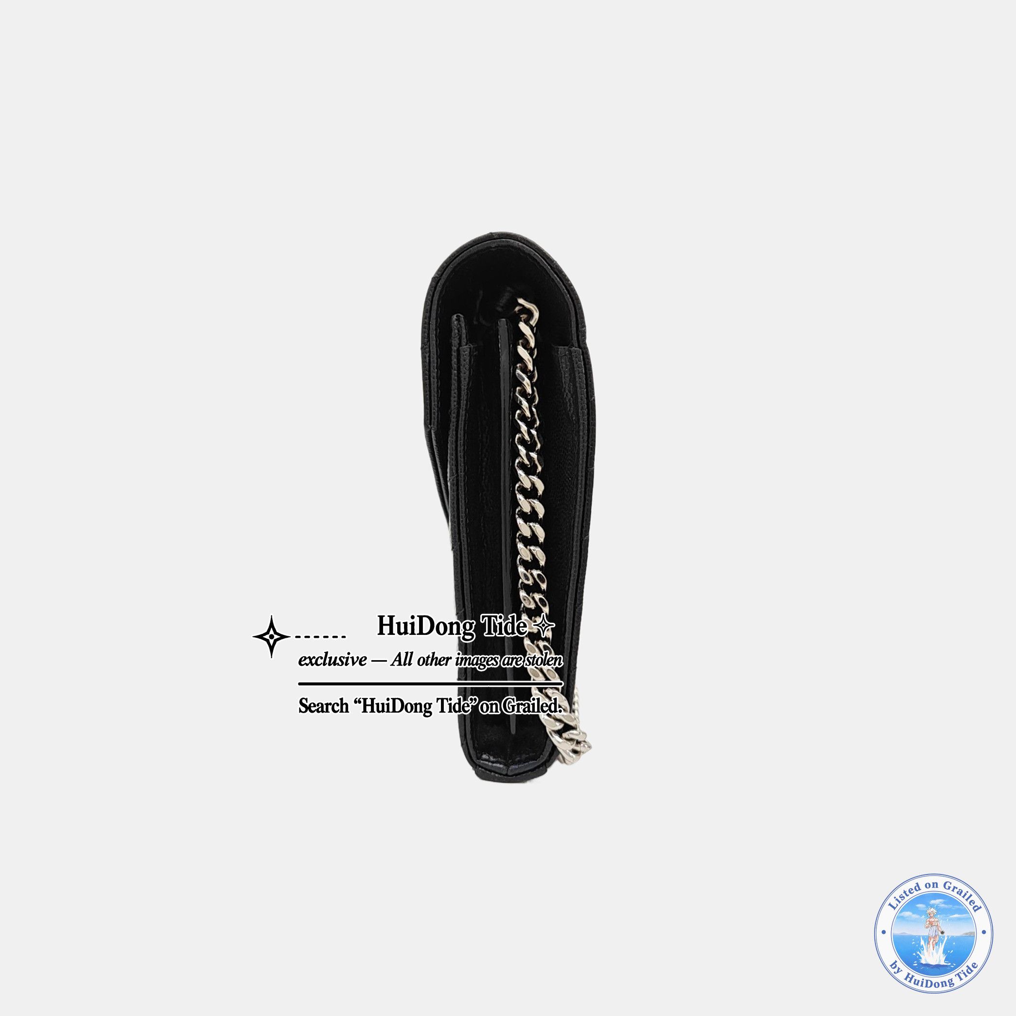 Saint Laurent Paris Saint Laurent Monogram Chevron Shoulder Bag Size OS Size ONE SIZE - 3 Thumbnail