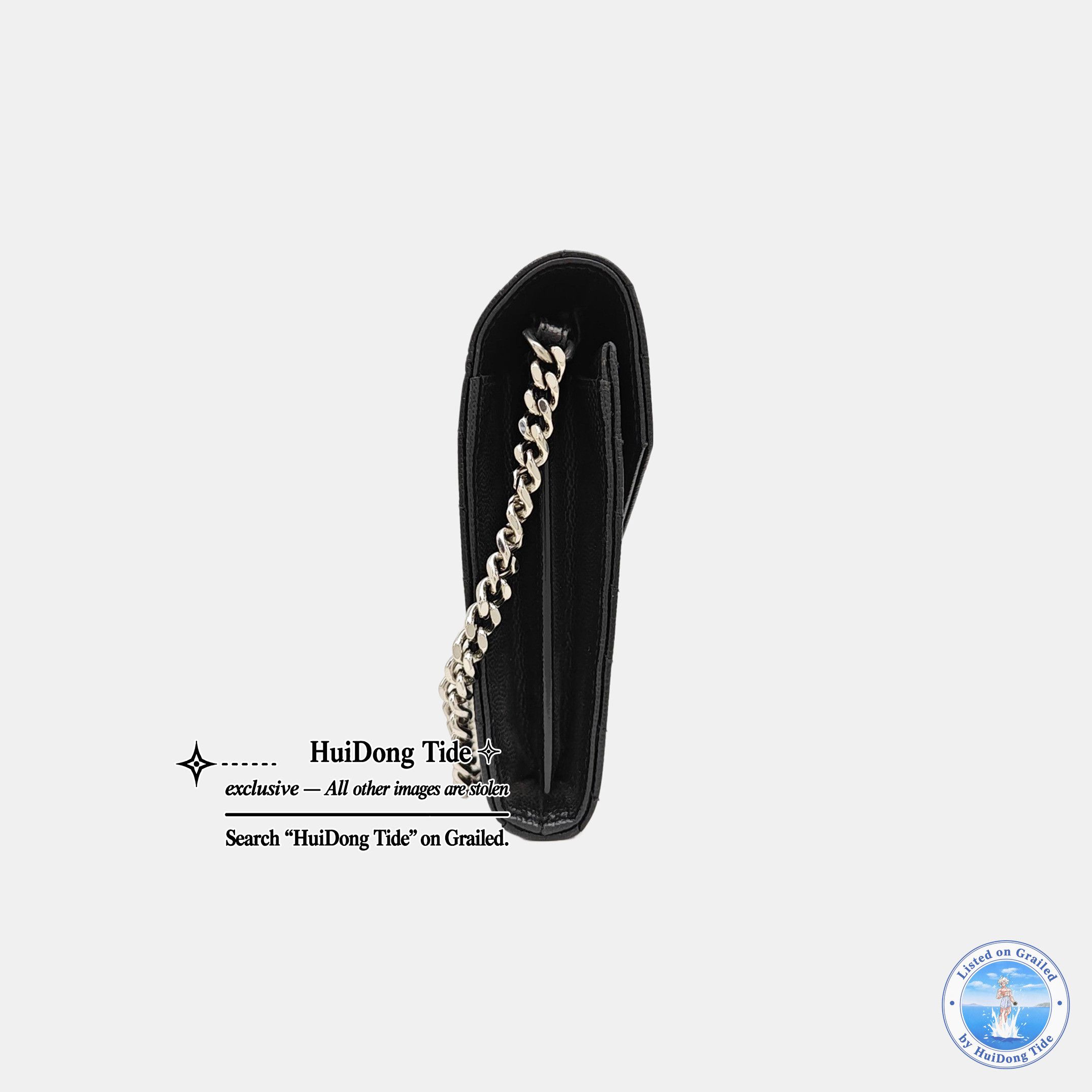 Saint Laurent Paris Saint Laurent Monogram Chevron Shoulder Bag Size OS Size ONE SIZE - 4 Thumbnail