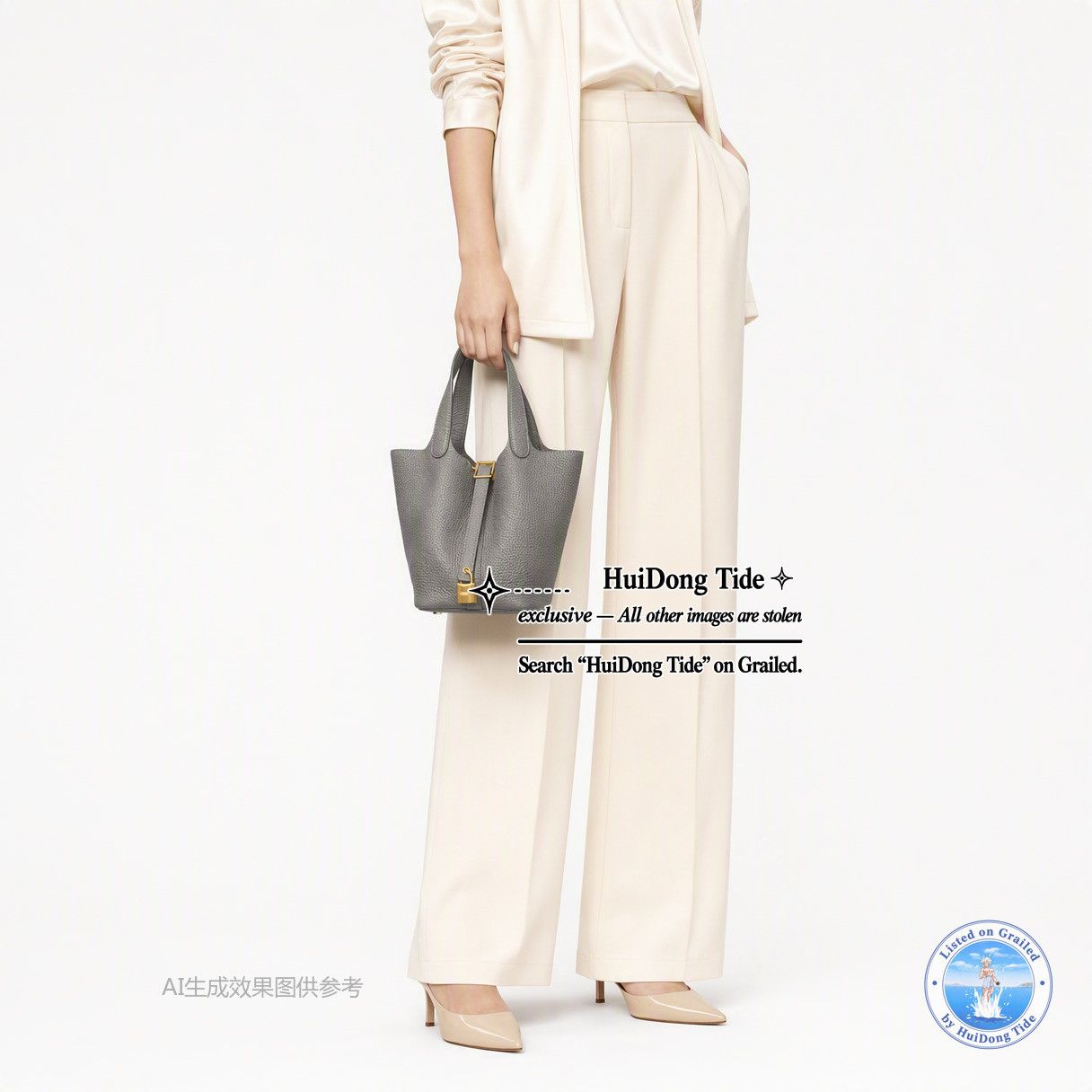 Hermes HERMÈS Picotin Lock 18 Clemence Leather Bag Size ONE SIZE - 2 Thumbnail