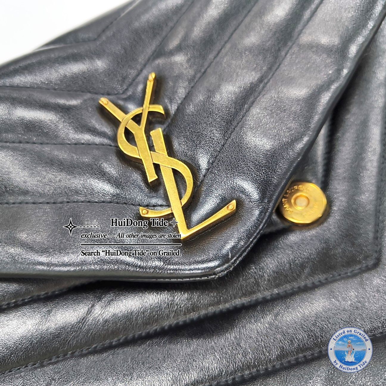 Saint Laurent Paris Saint Laurent Loulou Quilted Leather Shoulder Bag Size ONE SIZE - 8 Thumbnail