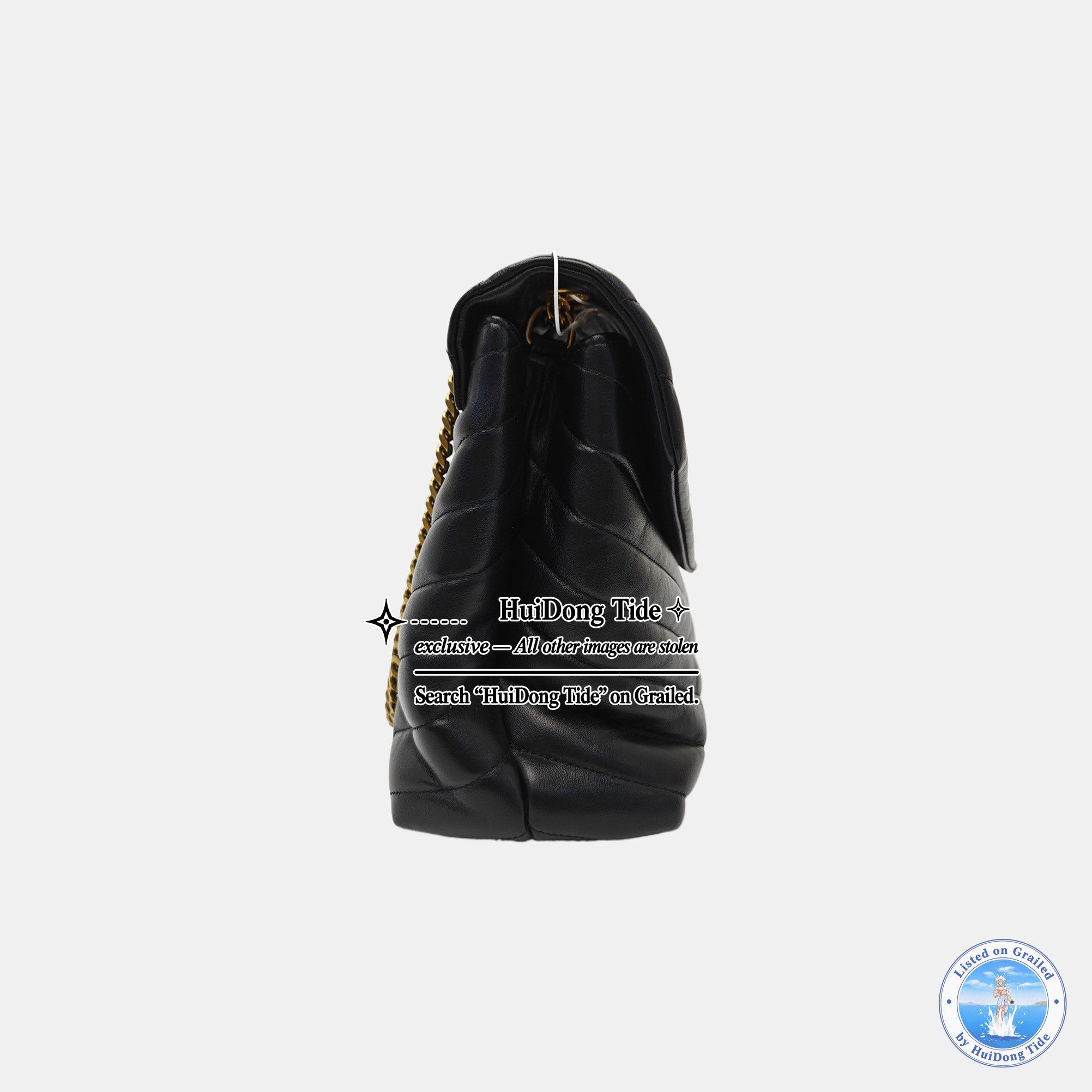 Saint Laurent Paris Saint Laurent Loulou Quilted Leather Shoulder Bag Size ONE SIZE - 3 Thumbnail