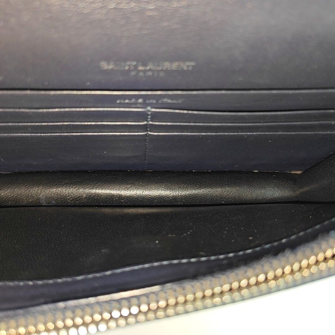 Saint Laurent Paris Saint Laurent Kate Crocodile Embossed Shoulder Bag Size ONE SIZE - 6 Thumbnail