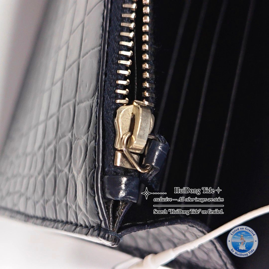 Saint Laurent Paris Saint Laurent Kate Crocodile Embossed Shoulder Bag Size ONE SIZE - 13 Thumbnail