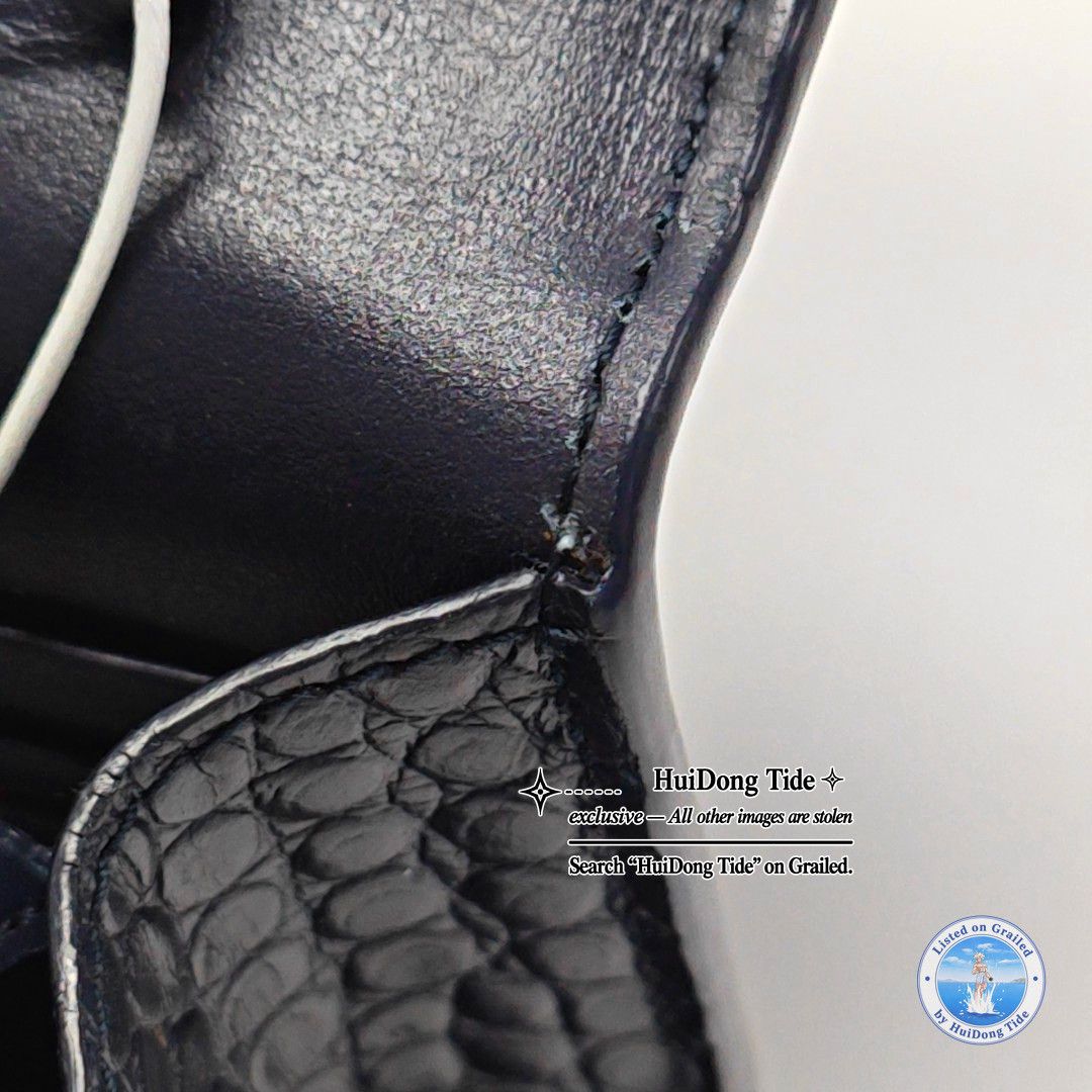 Saint Laurent Paris Saint Laurent Kate Crocodile Embossed Shoulder Bag Size ONE SIZE - 10 Thumbnail