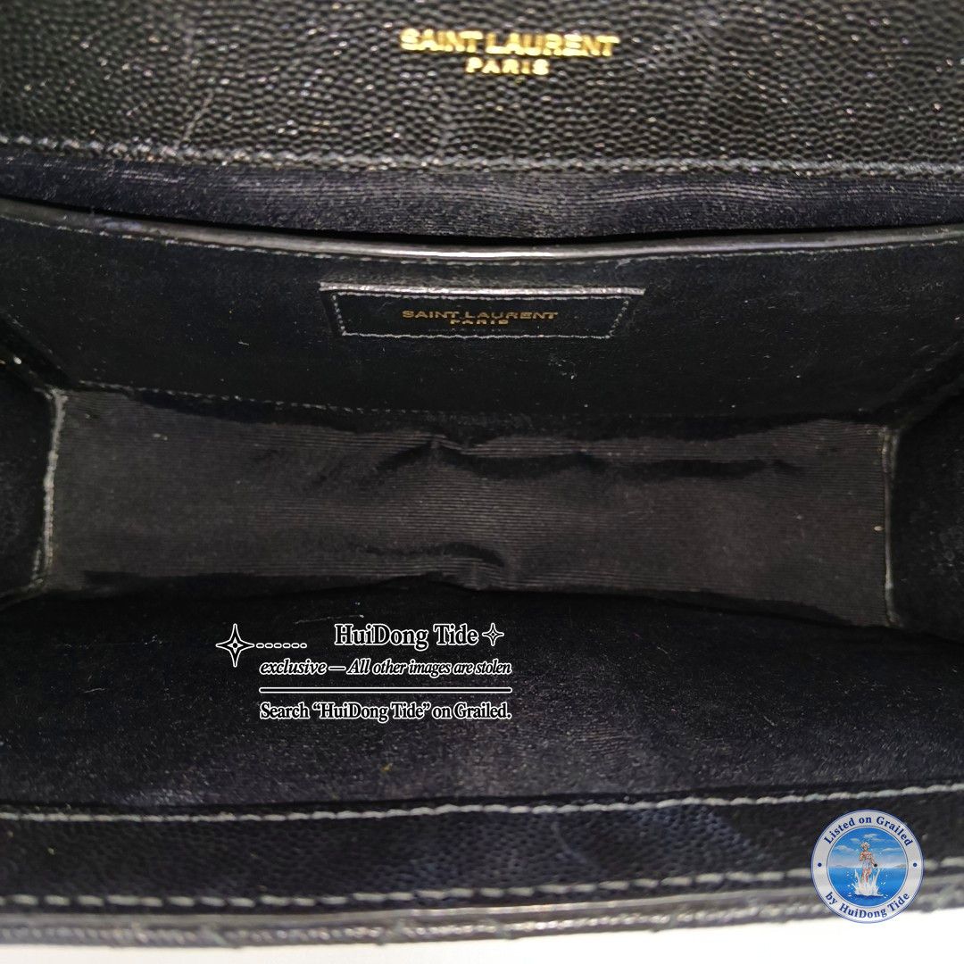 Saint Laurent Paris Saint Laurent Envelope Quilted Leather Shoulder Bag Size ONE SIZE - 7 Thumbnail