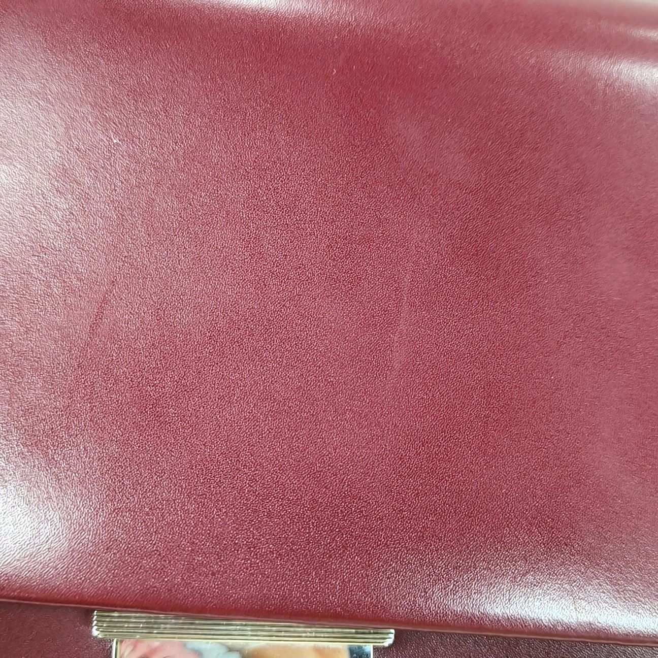 Saint Laurent Paris Saint Laurent Bordeaux Leather Top Handle Bag ONE SIZE Size ONE SIZE - 8 Thumbnail