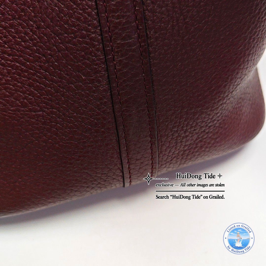 Hermes HERMÈS Picotin Lock 22 Clemence Leather Handbag Size 22 Size ONE SIZE - 8 Thumbnail