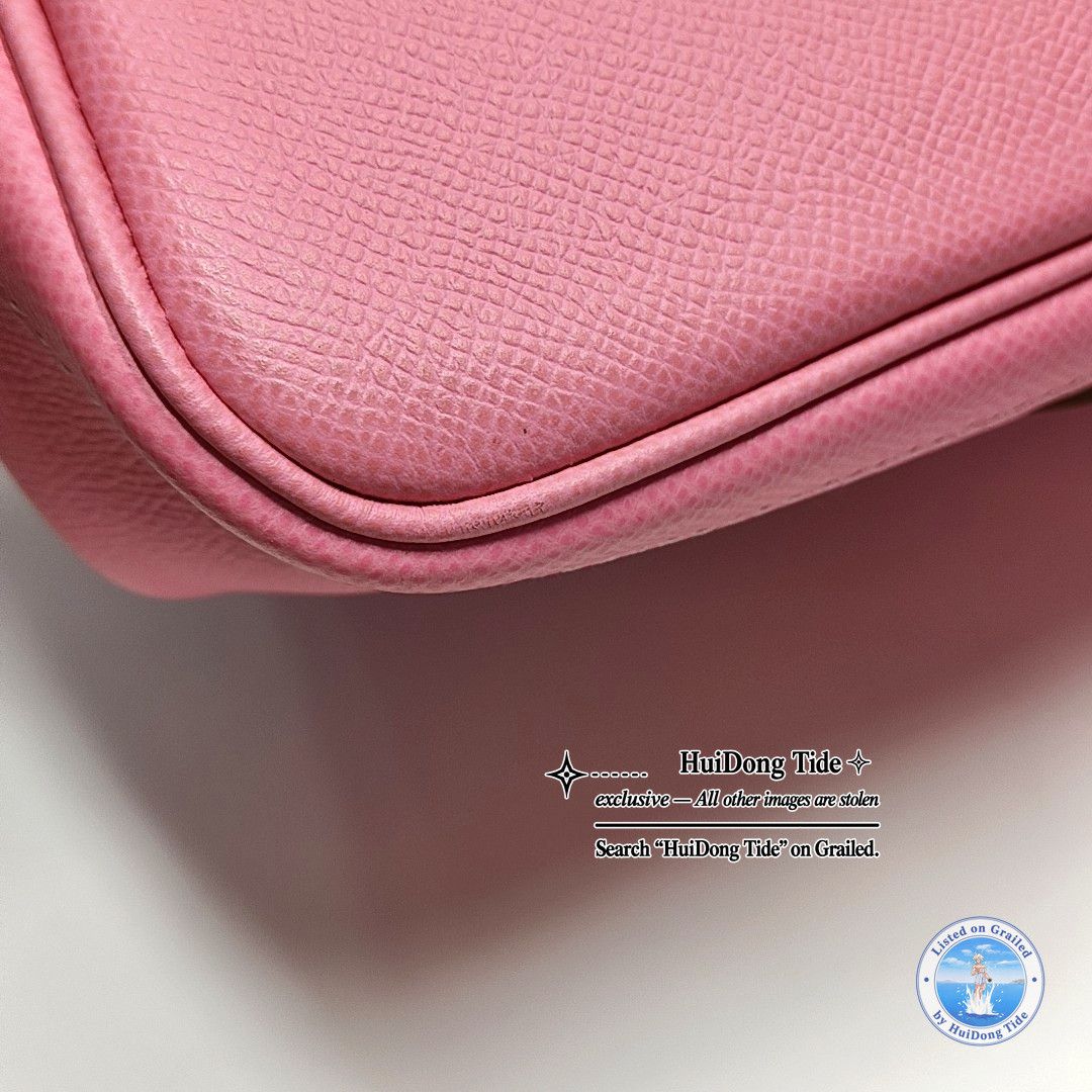 Hermes HERMÈS Garden Party 36 Epsom Leather Tote Bag Pink Size ONE SIZE - 12 Thumbnail