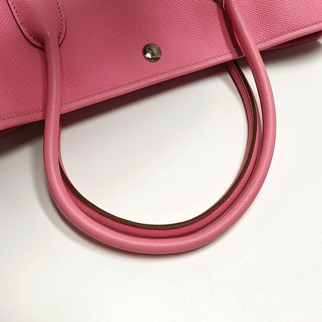 Hermes HERMÈS Garden Party 36 Epsom Leather Tote Bag Pink Size ONE SIZE - 9 Thumbnail