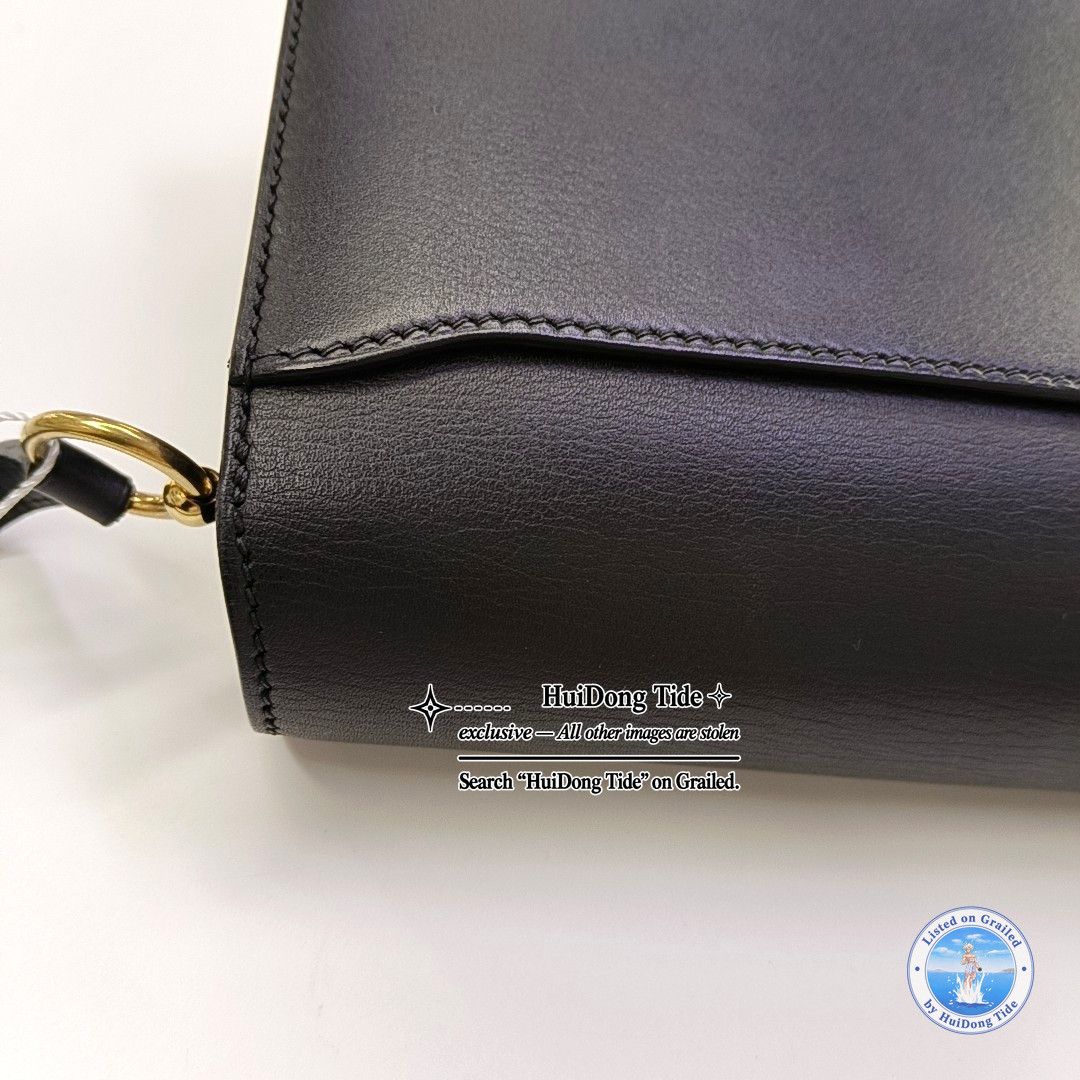 Hermes HERMÈS Roulis Mini Evergrain Leather Bag Size ONE SIZE - 11 Thumbnail