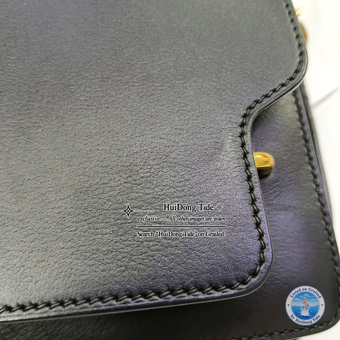 Hermes HERMÈS Roulis Mini Evergrain Leather Bag Size ONE SIZE - 10 Thumbnail